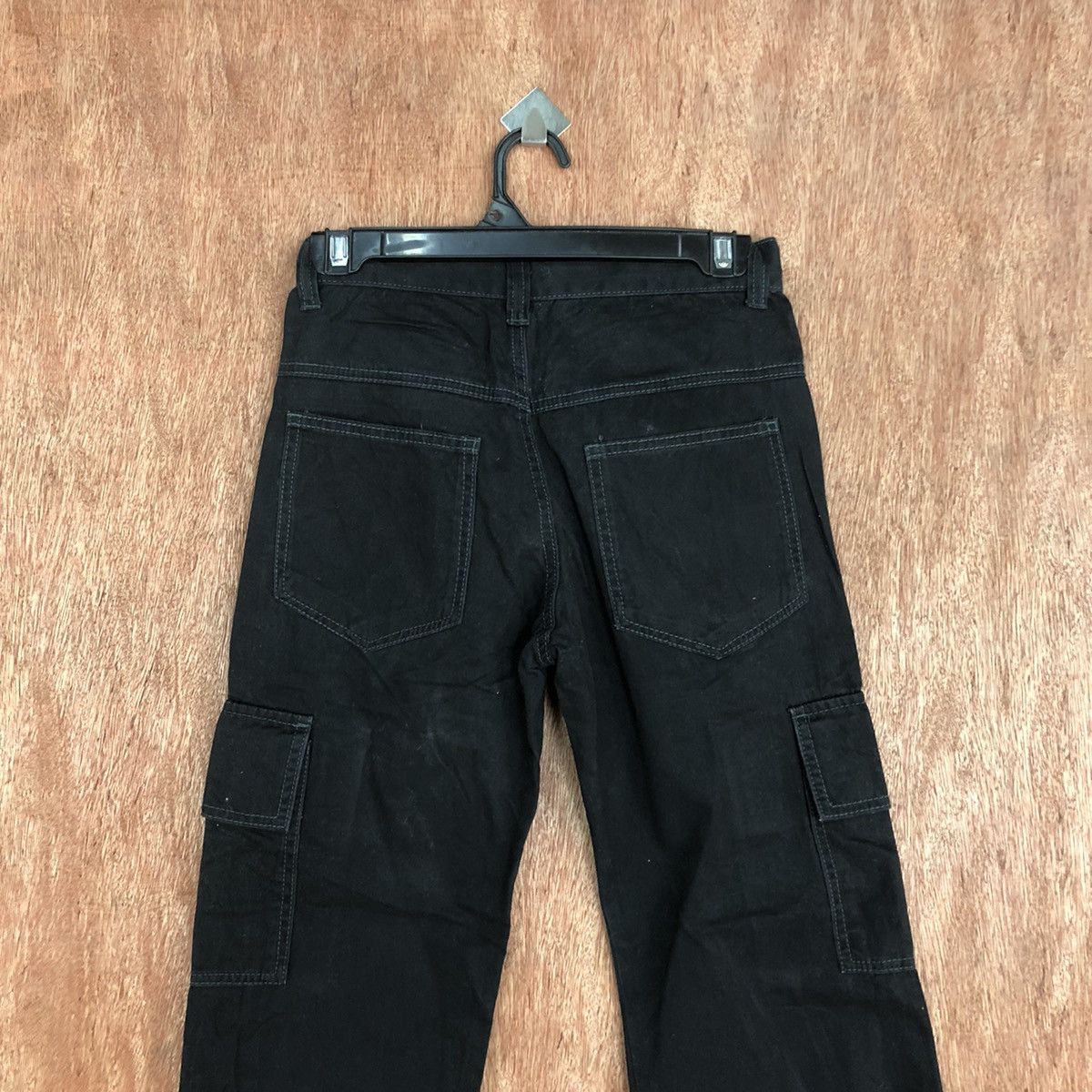 Japanese Brand DLL Gang Buster Black Multipocket Cargo Pants #2157 Size US 26 / EU 42 - 11 Thumbnail