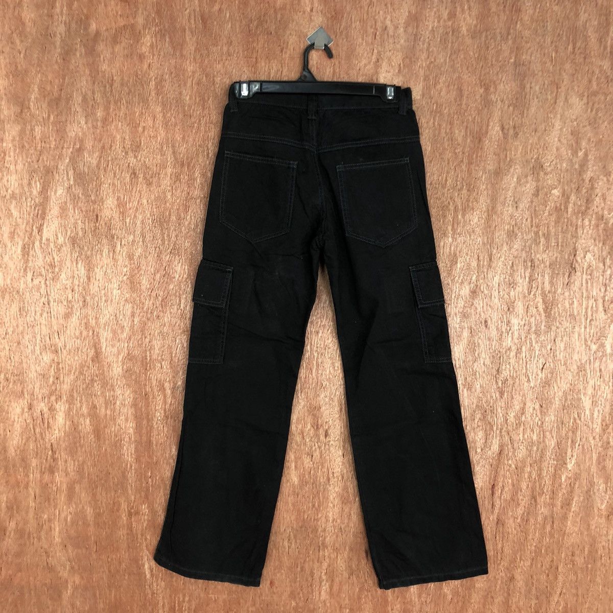 Japanese Brand DLL Gang Buster Black Multipocket Cargo Pants #2157 Size US 26 / EU 42 - 10 Thumbnail