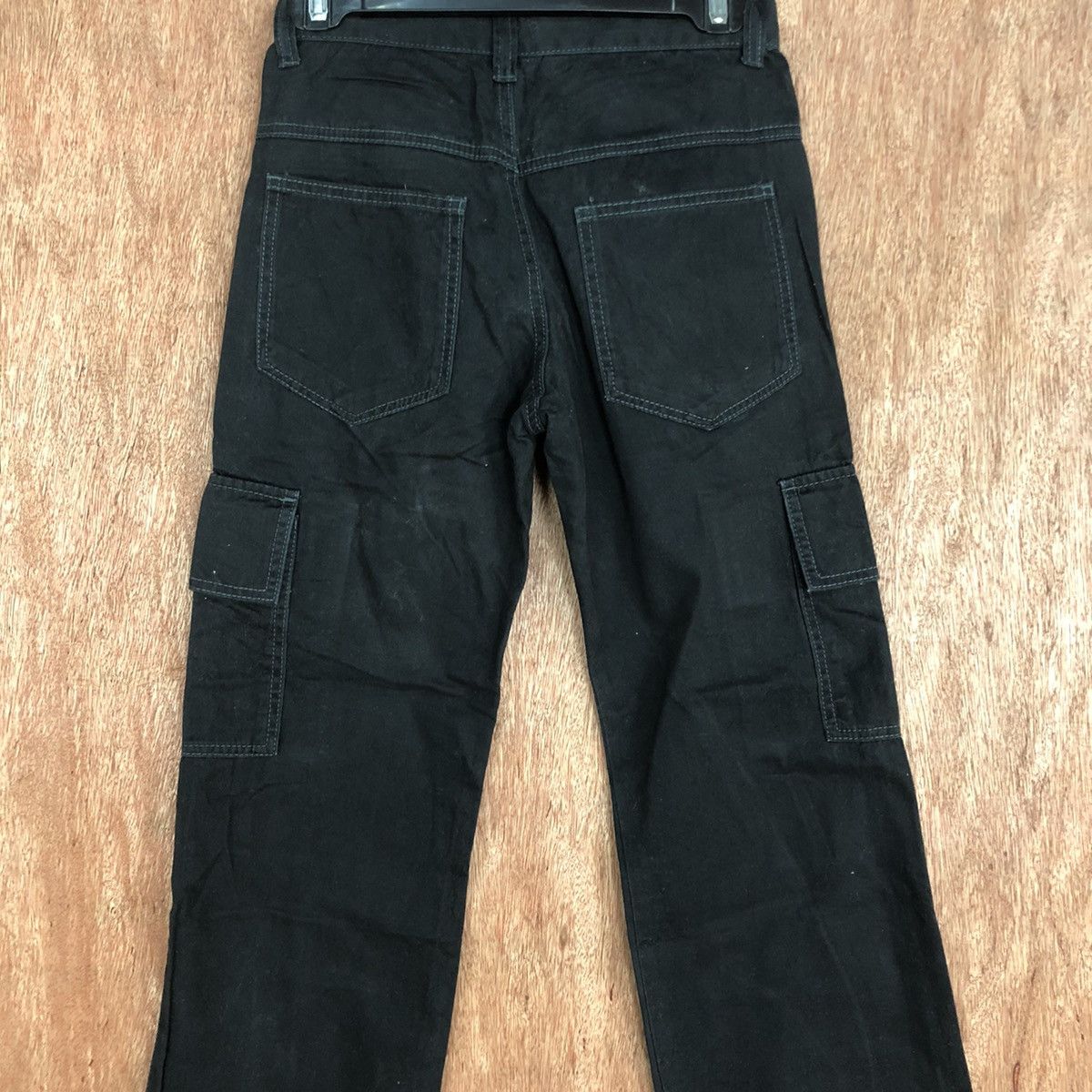 Japanese Brand DLL Gang Buster Black Multipocket Cargo Pants #2157 Size US 26 / EU 42 - 13 Thumbnail