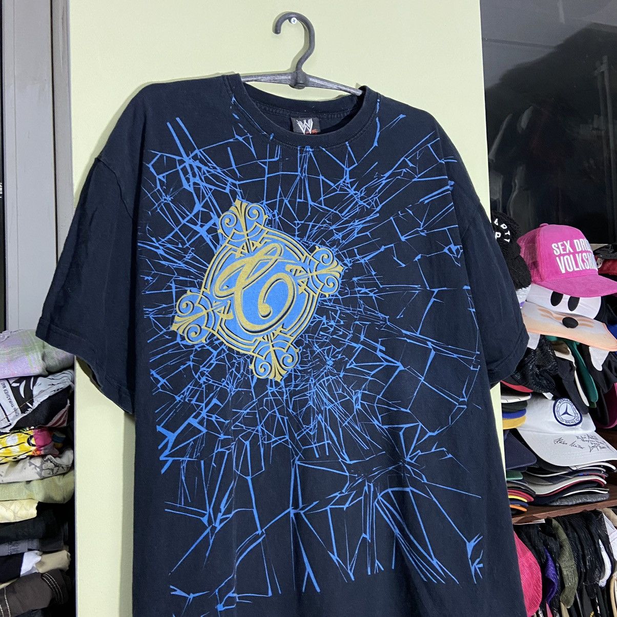 Vintage Vintage Y2K WWE WWF Tee Christian Print Streetwear Size US L / EU 52-54 / 3 - 5 Thumbnail