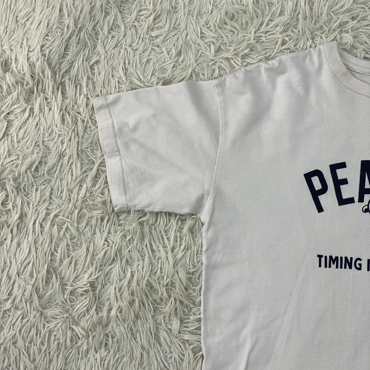Japanese Brand Peanuts Tee Big Snoopy Timing Is Everything Size L / US 10 / IT 46 - 3 Thumbnail