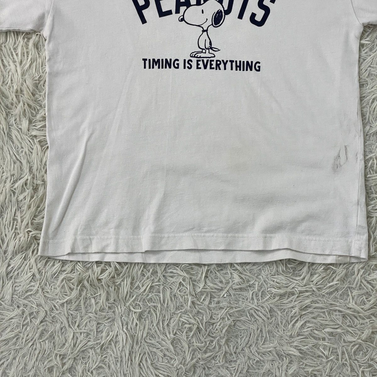 Japanese Brand Peanuts Tee Big Snoopy Timing Is Everything Size L / US 10 / IT 46 - 6 Thumbnail