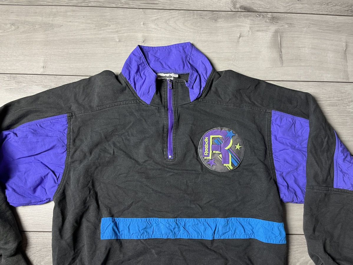 Reebok Vintage Reebok sweatshirt half zip size Medium Size US M / EU 48-50 / 2 - 3 Thumbnail