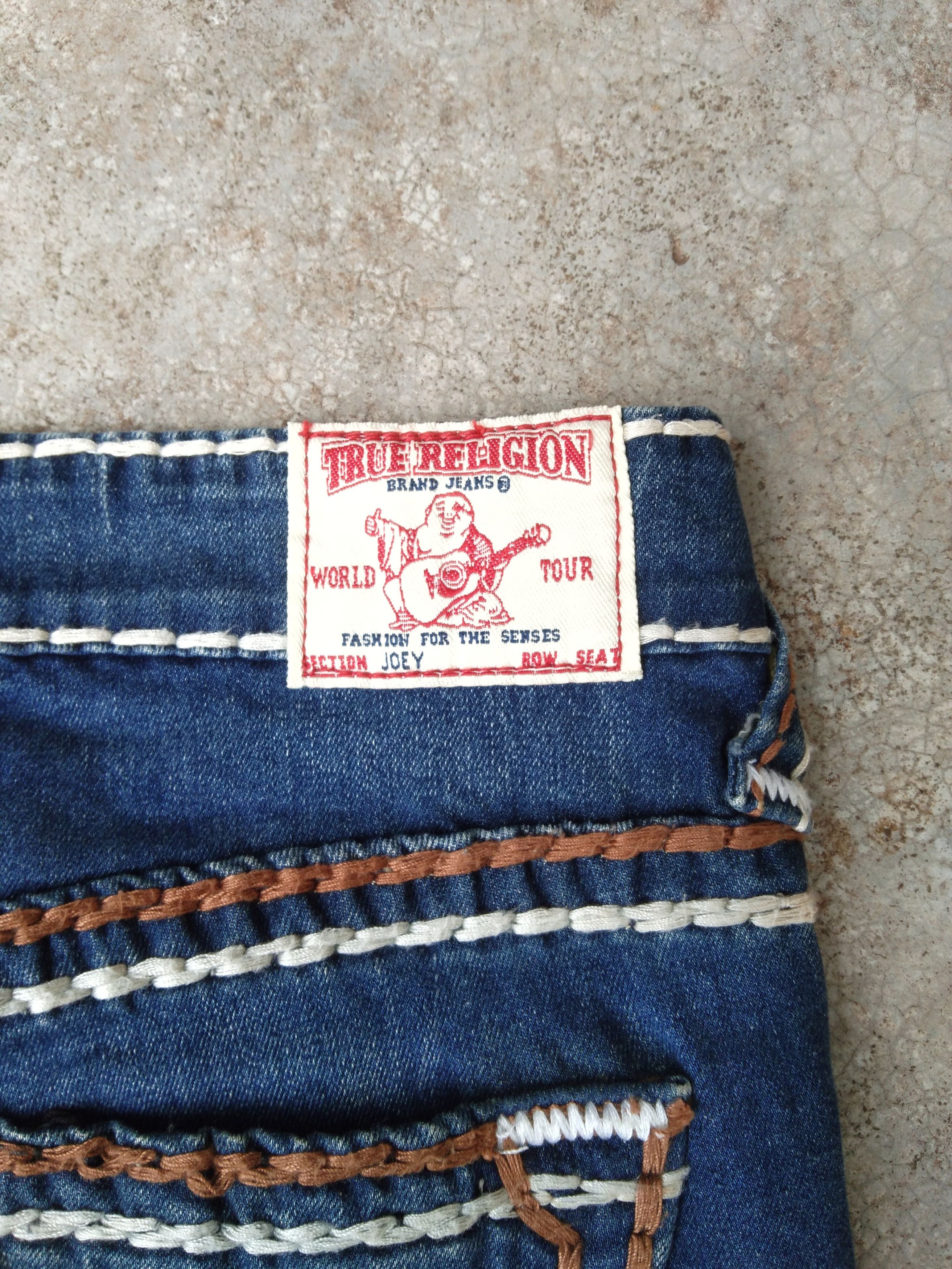 True Religion True Religion Jeans Section JOEY Rope Stitch Made In USA Size US 26 / EU 42 - 3 Thumbnail