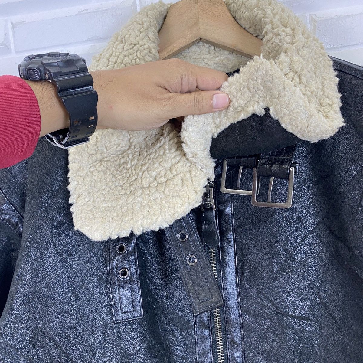 Alpha Industries 🔥LAST PRICE🔥Alpha Industries Shearling Aviator 1959 Jacket Size US XL / EU 56 / 4 - 10 Thumbnail