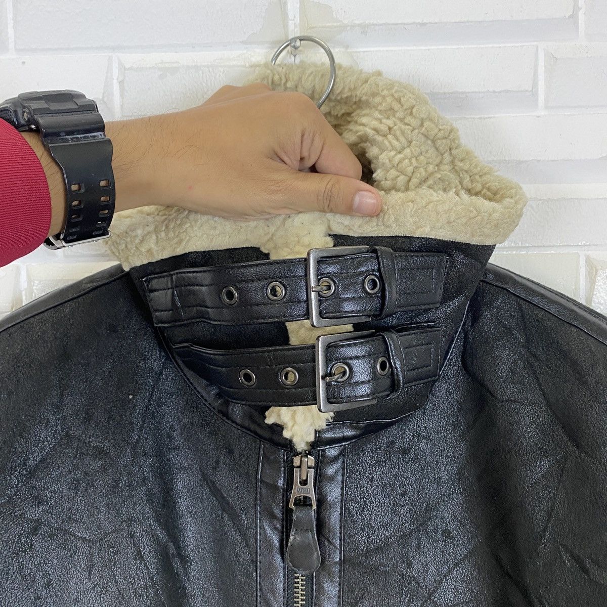 Alpha Industries 🔥LAST PRICE🔥Alpha Industries Shearling Aviator 1959 Jacket Size US XL / EU 56 / 4 - 11 Thumbnail