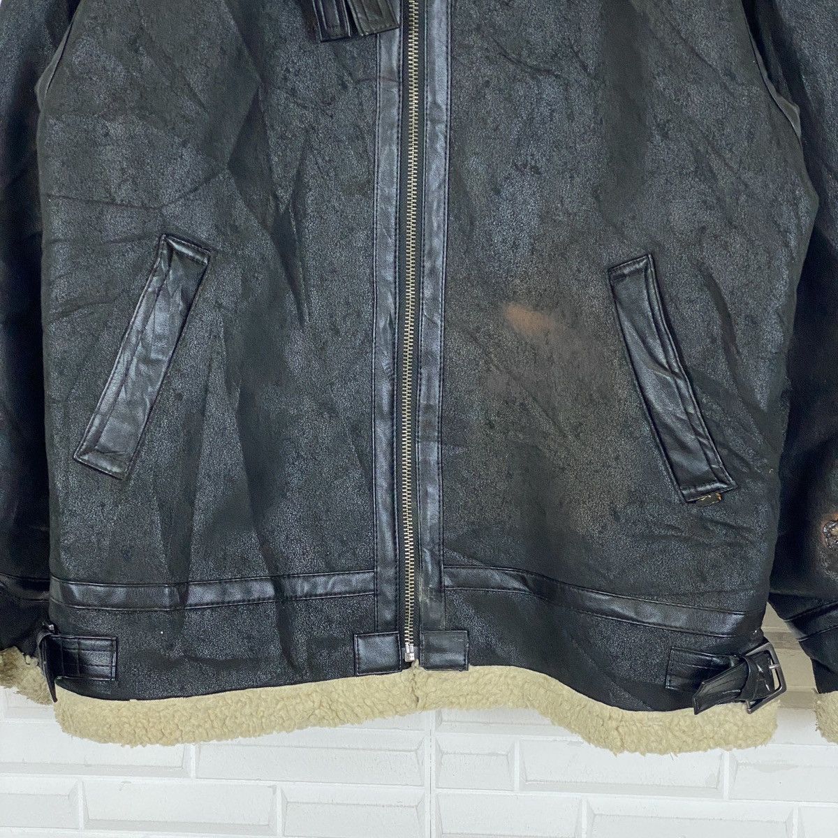 Alpha Industries 🔥LAST PRICE🔥Alpha Industries Shearling Aviator 1959 Jacket Size US XL / EU 56 / 4 - 6 Thumbnail