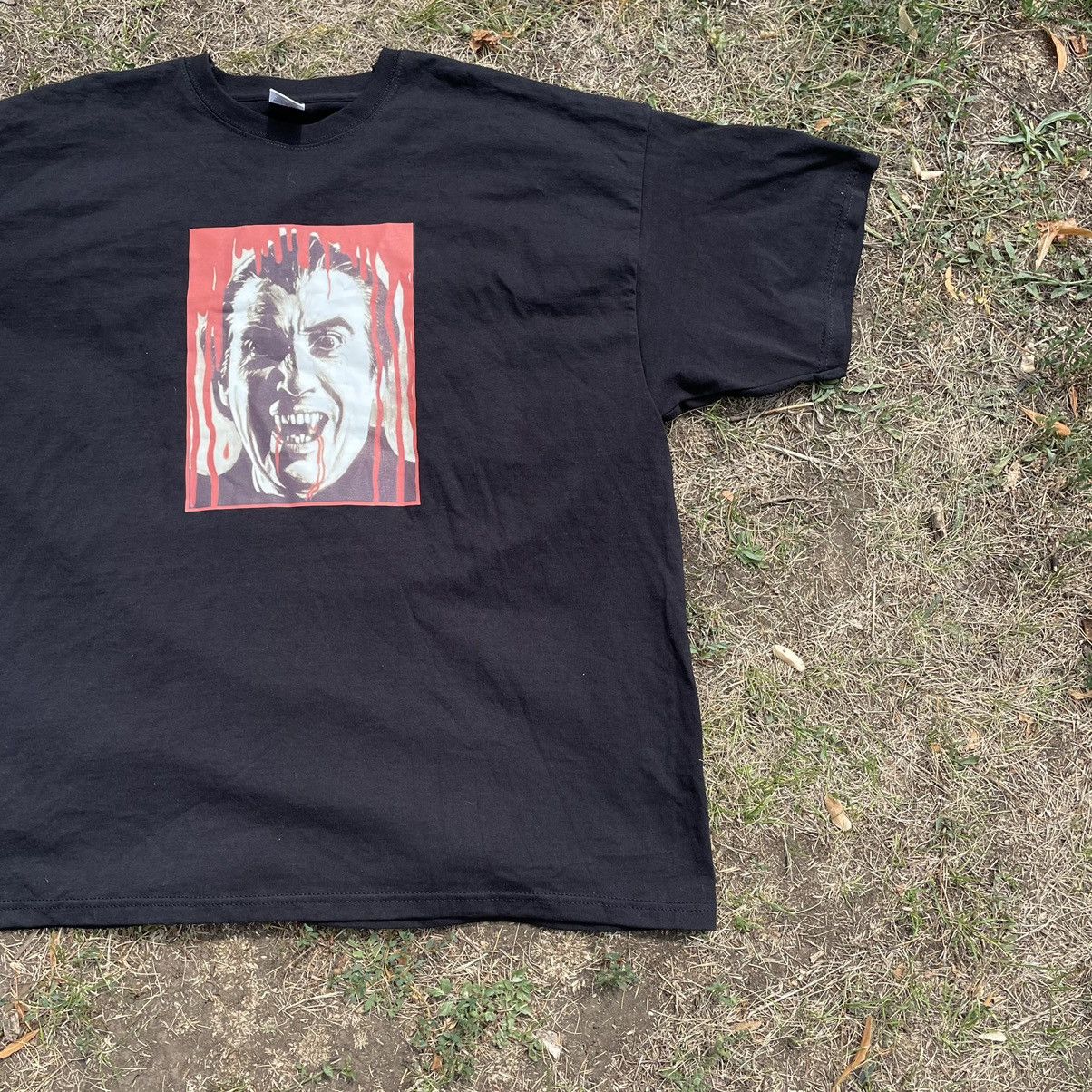 Band Tees Vintage Y2K Dracula Dead Face Horror Rock Streetwear Size US XXL / EU 58 / 5 - 2 Thumbnail