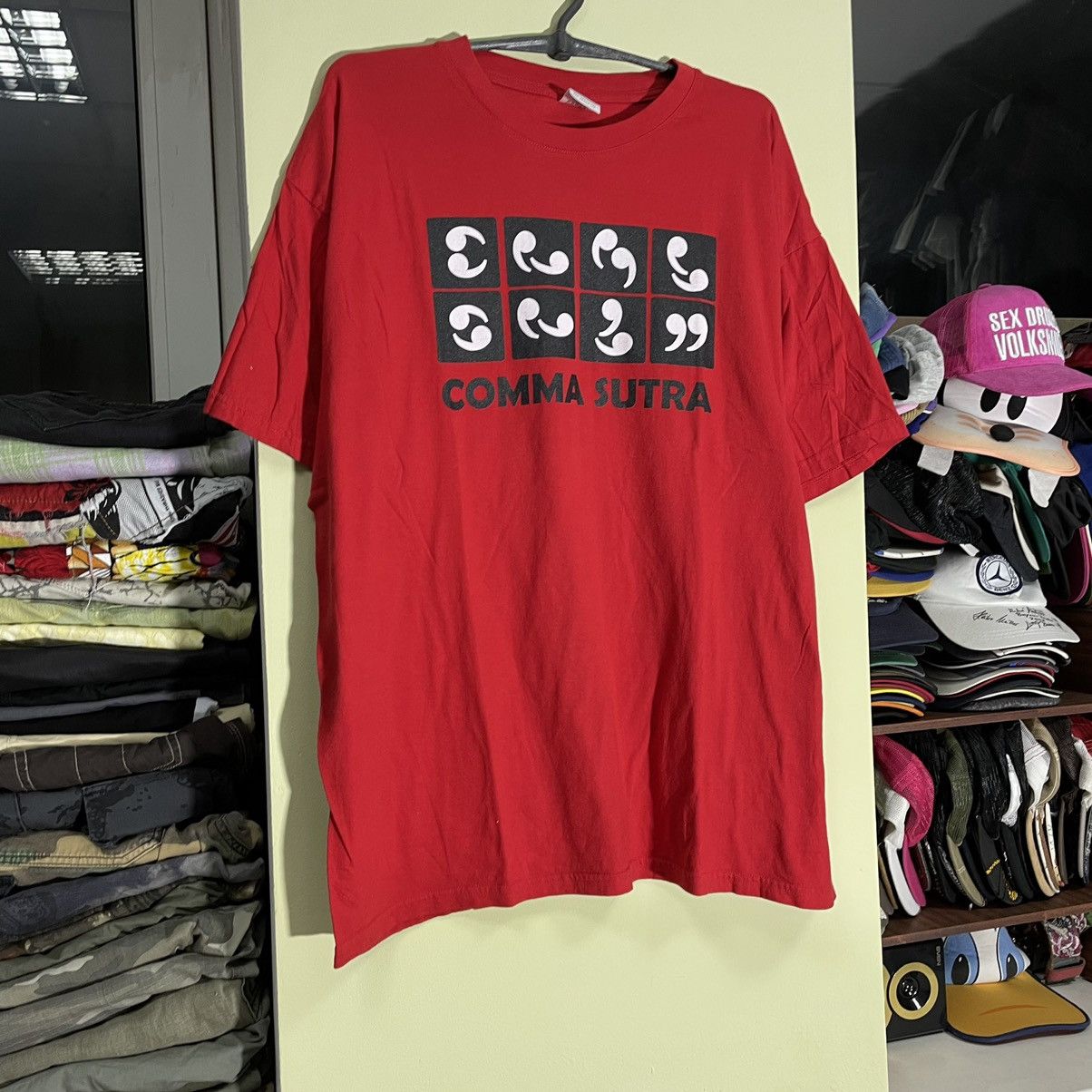 Vintage Vintage Y2K Adult “ Comma Sutra “ Porno Art Humor Tee Size US XXL / EU 58 / 5 - 3 Thumbnail