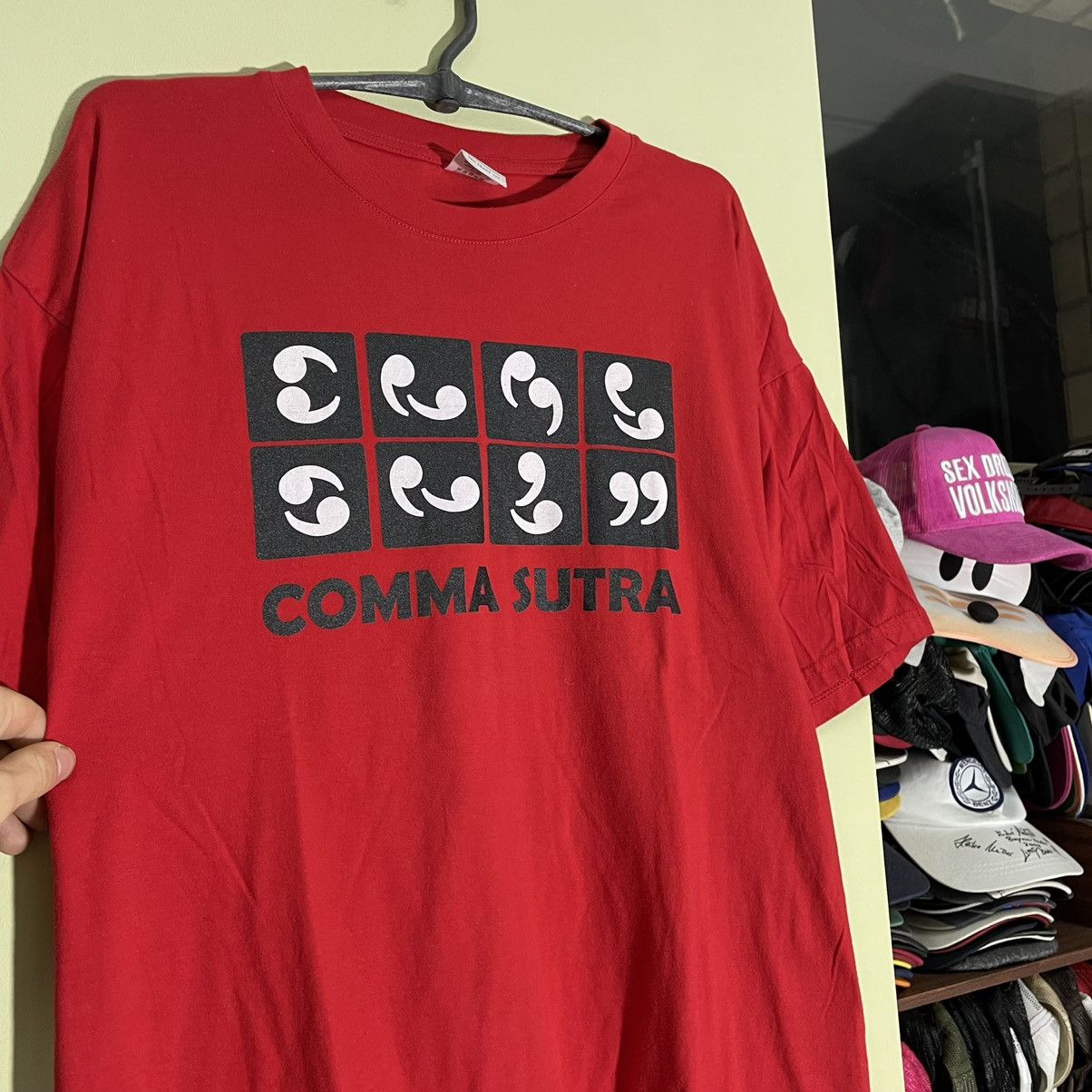 Vintage Vintage Y2K Adult “ Comma Sutra “ Porno Art Humor Tee Size US XXL / EU 58 / 5 - 1 Thumbnail