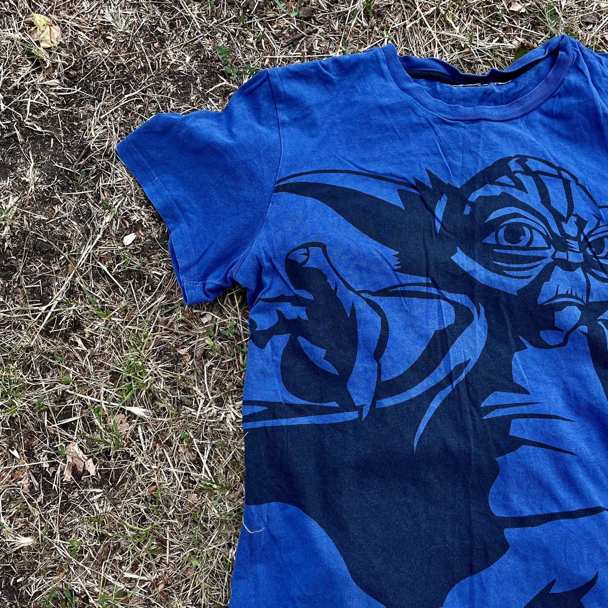Star Wars Vintage Y2K Art Yoda Big Logo Tee Streetwear Star Wars Size US S / EU 44-46 / 1 - 4 Thumbnail