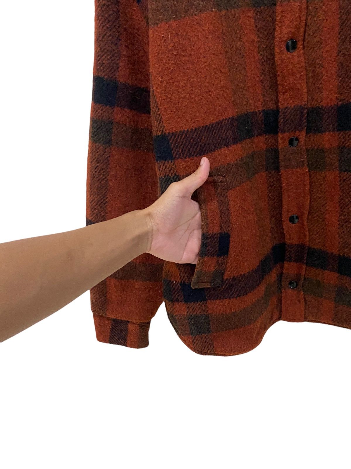 Towncraft 🔥VINTAGE TOWNCRAFT PENNYS CHECKERED WOOL JACKET Size US M / EU 48-50 / 2 - 7 Thumbnail