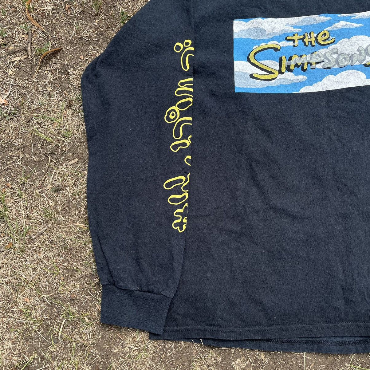 Cartoon Network Vintage Y2K The Simpsons Sky Logo Long Tee Art Print Band Size US L / EU 52-54 / 3 - 3 Thumbnail