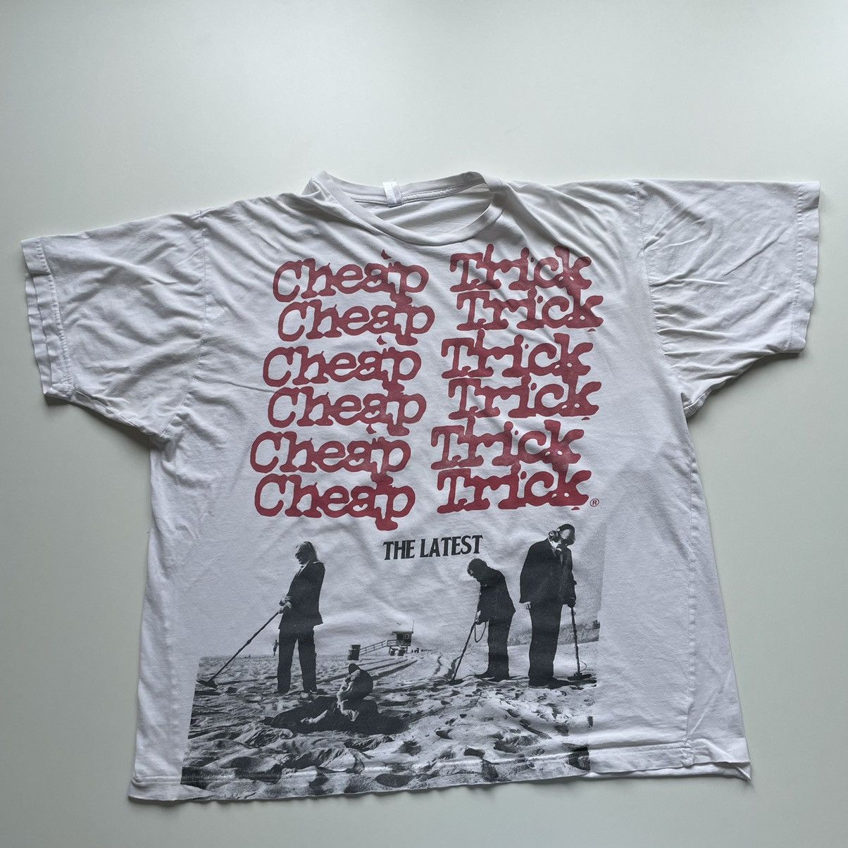 Vtg!!!Rare Y2k Cheap Trick American Rock Band Japan outlets Tour Tees/Size M