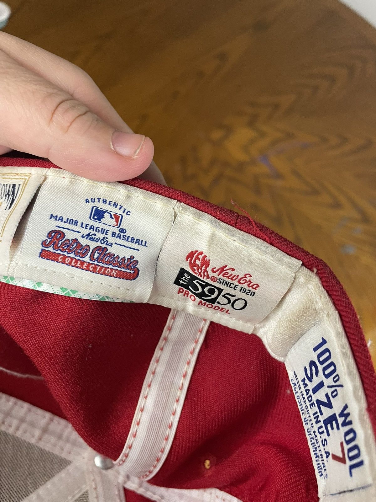 New Era × Vintage Vintage New Era Phillies Fitted Size 7 Size ONE SIZE - 9 Thumbnail