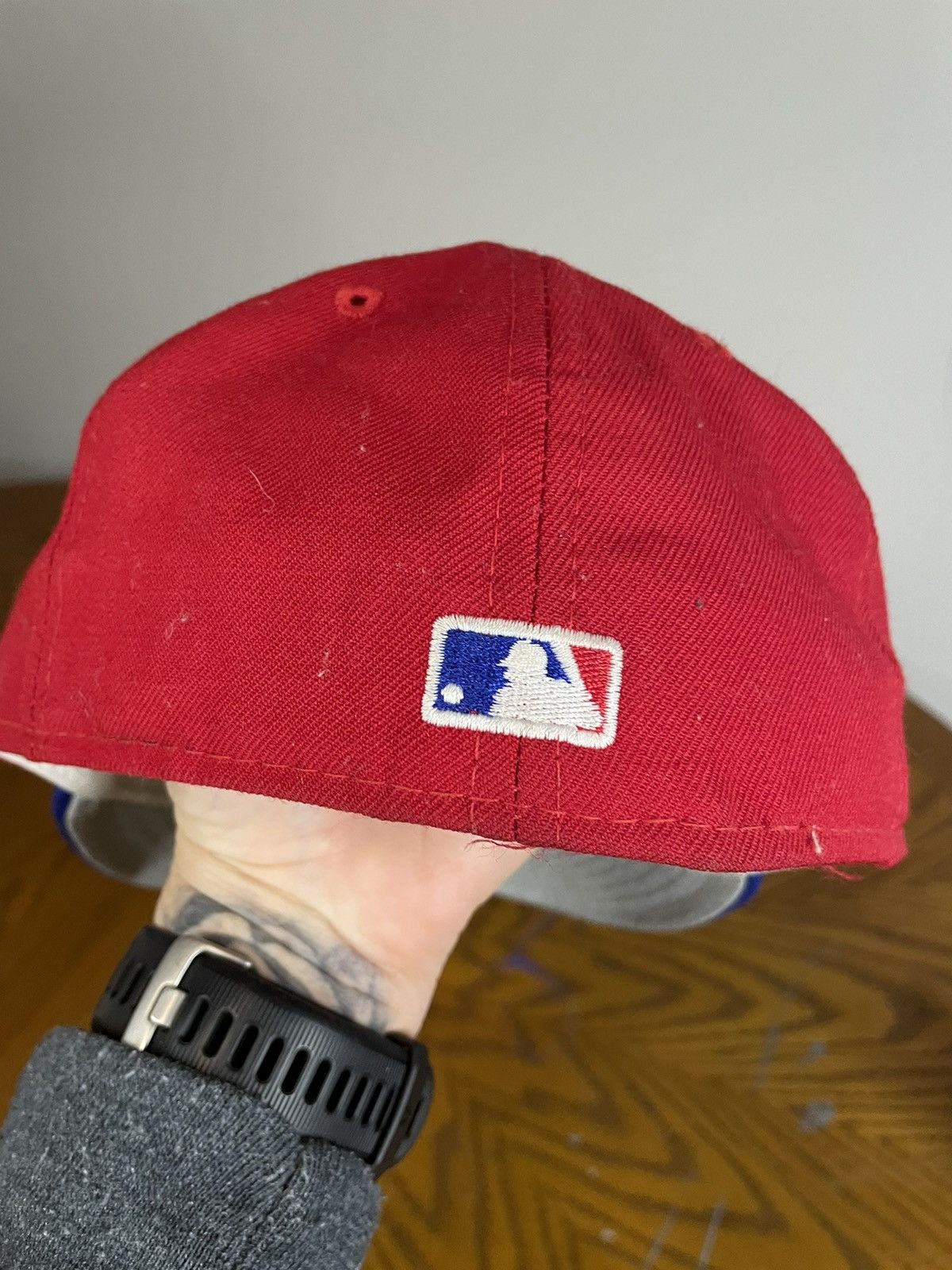 New Era × Vintage Vintage New Era Phillies Fitted Size 7 Size ONE SIZE - 12 Thumbnail