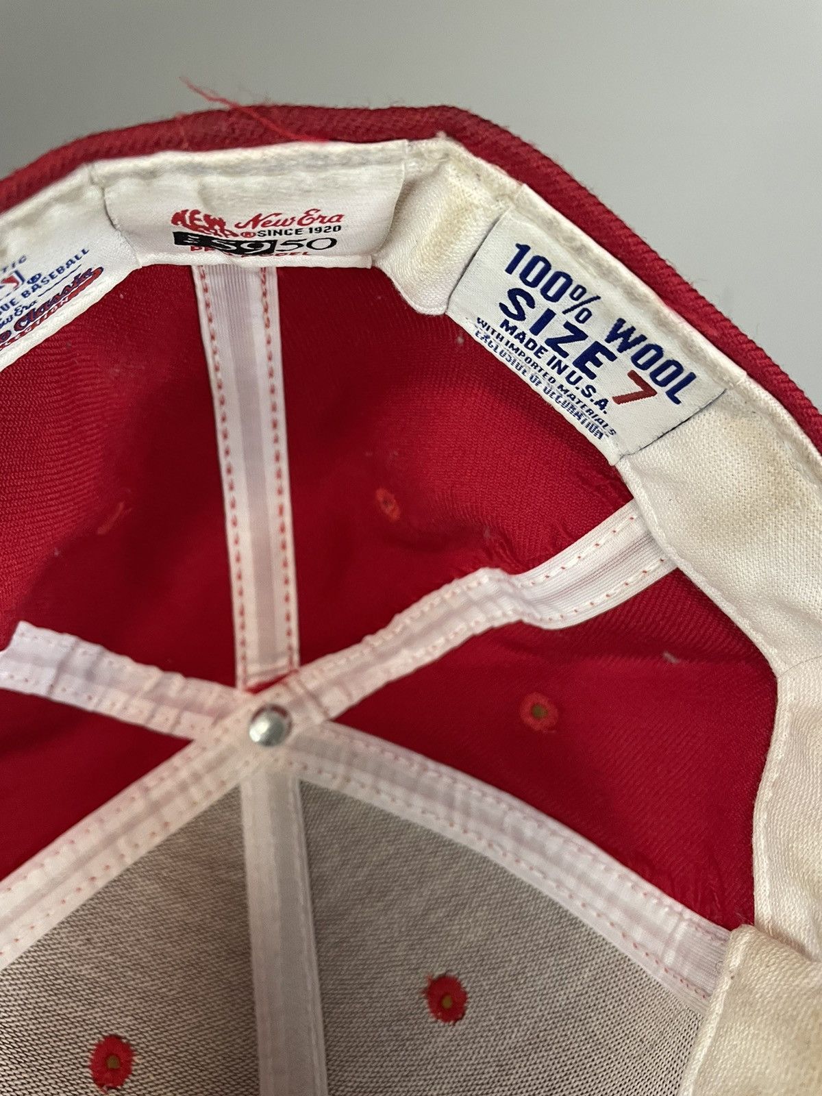 New Era × Vintage Vintage New Era Phillies Fitted Size 7 Size ONE SIZE - 7 Thumbnail
