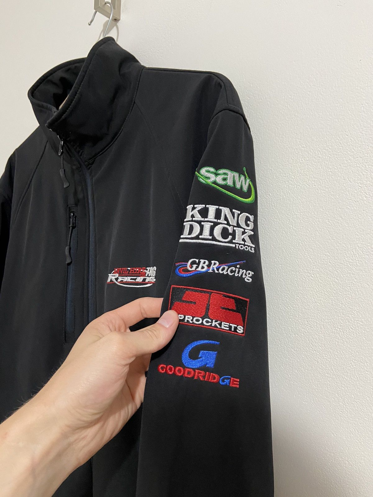 Vintage Vintage Jacket Racing Softshell Size US L / EU 52-54 / 3 - 8 Thumbnail