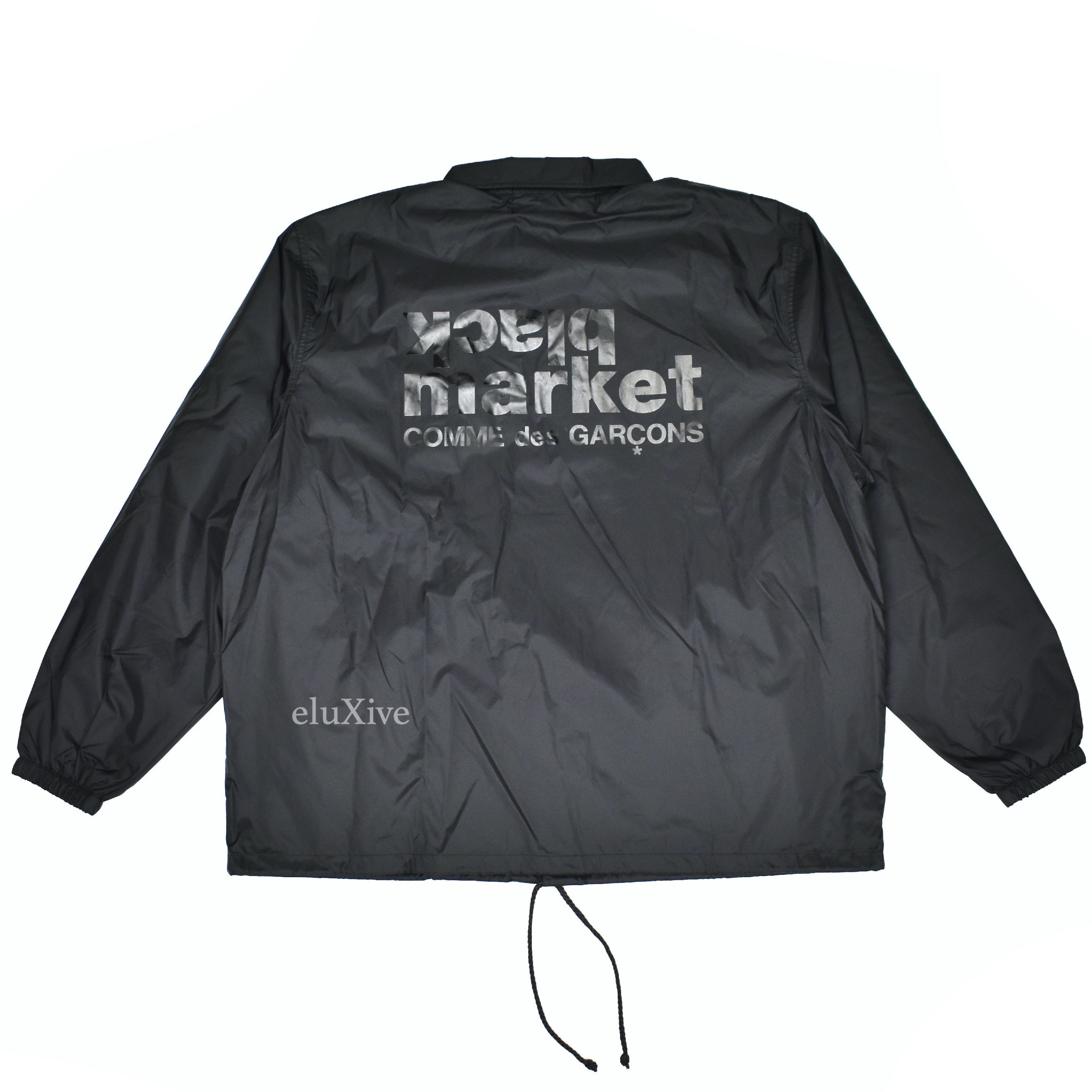 Comme des Garcons CDG Black Market NYFW 2022 Nylon Coach s Jacket DS Grailed