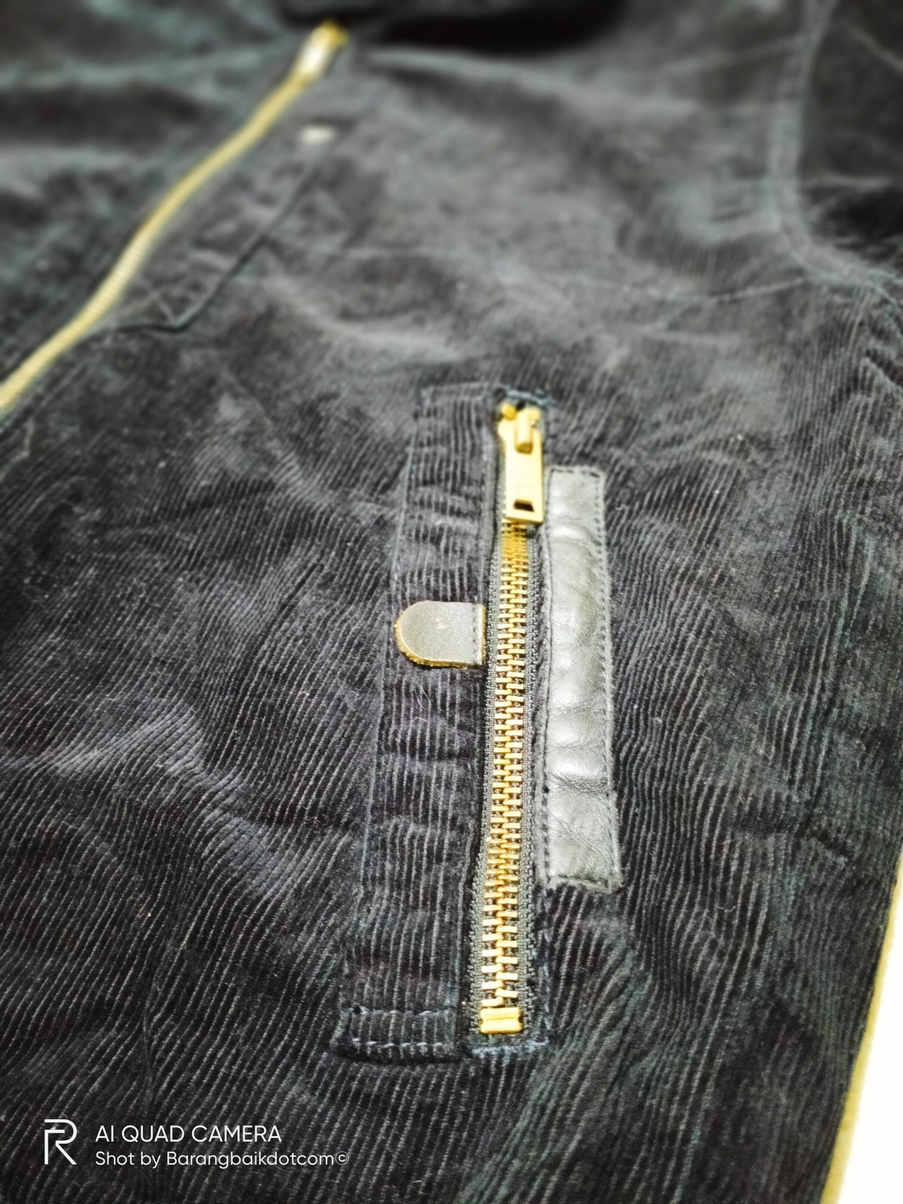 Paul Smith × R.Newbold × Vintage Vintage 90s R. Newbold Corduroy black jacket Size US L / EU 52-54 / 3 - 3 Thumbnail