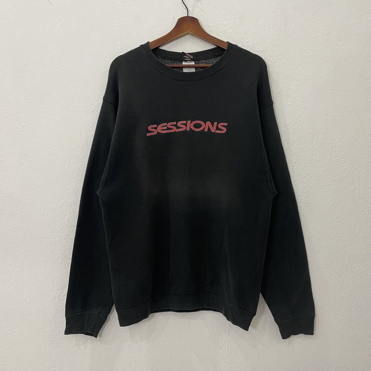 Sessions Vintage Sessions Big Logo Faded Sweatshirt Size US M / EU 48-50 / 2 - 1 Thumbnail