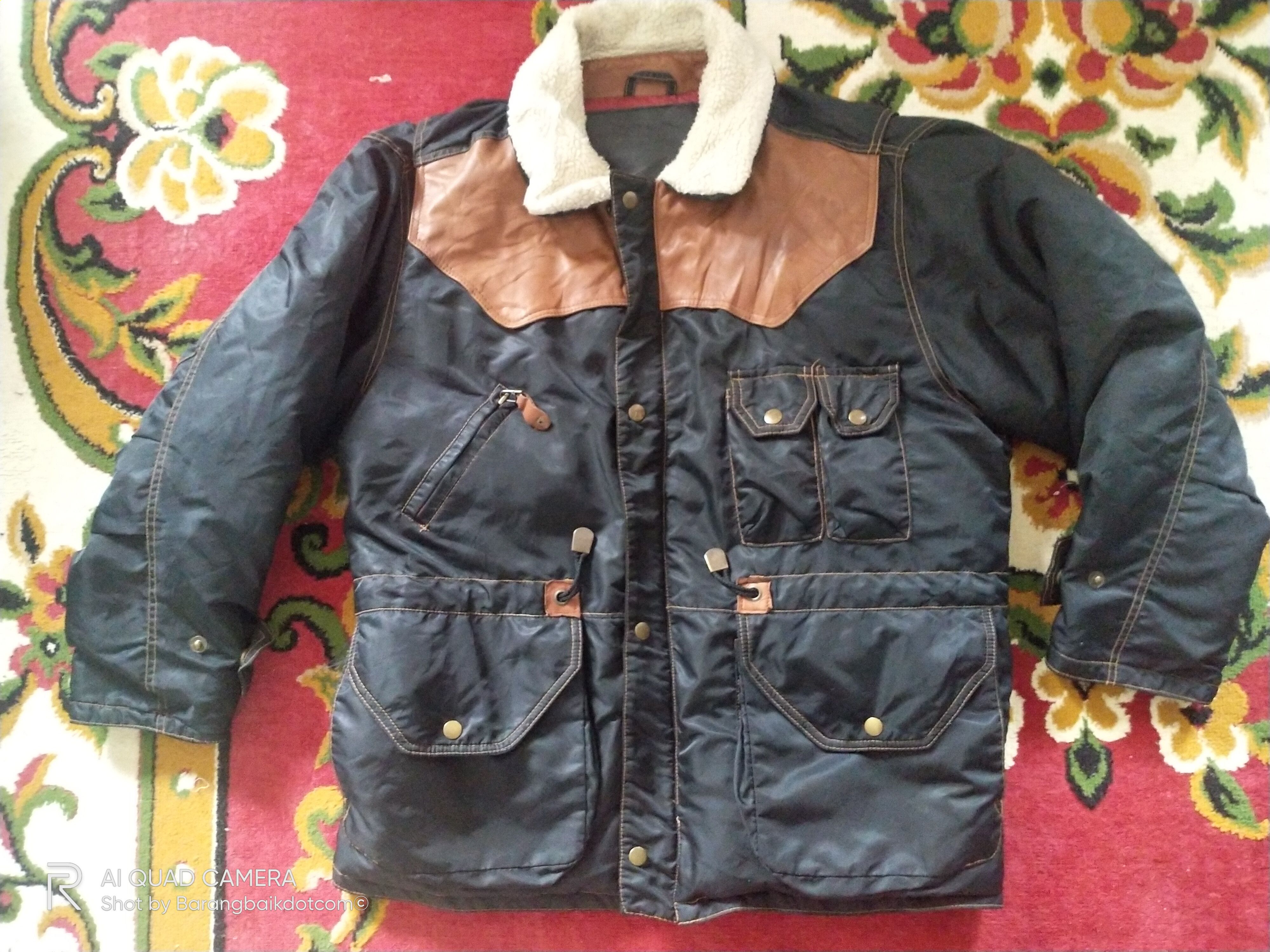 Vintage Tactical zip up puffer chore jackets Size US XL / EU 56 / 4 - 1 Thumbnail