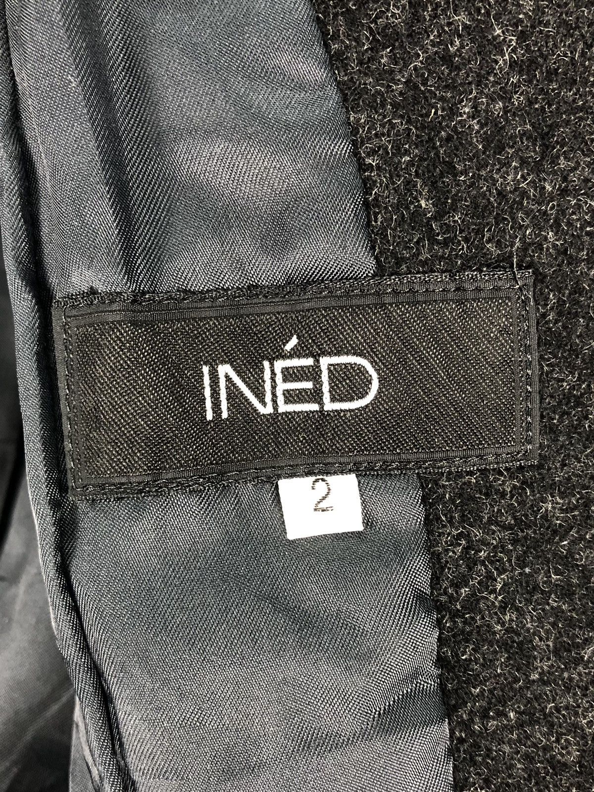 Yohji Yamamoto Vintage INÉD Yohji Yamamoto Wool Down Jacket For Women Size XS / US 0-2 / IT 36-38 - 13 Thumbnail