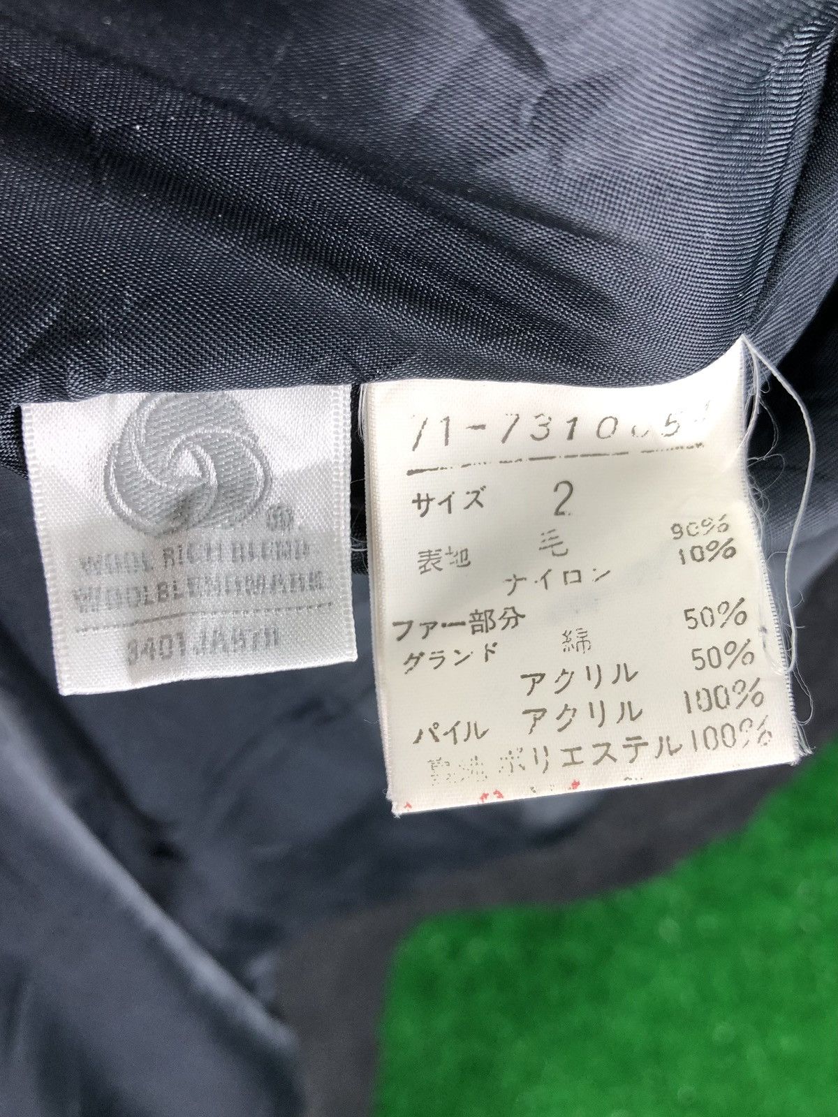 Yohji Yamamoto Vintage INÉD Yohji Yamamoto Wool Down Jacket For Women Size XS / US 0-2 / IT 36-38 - 15 Thumbnail