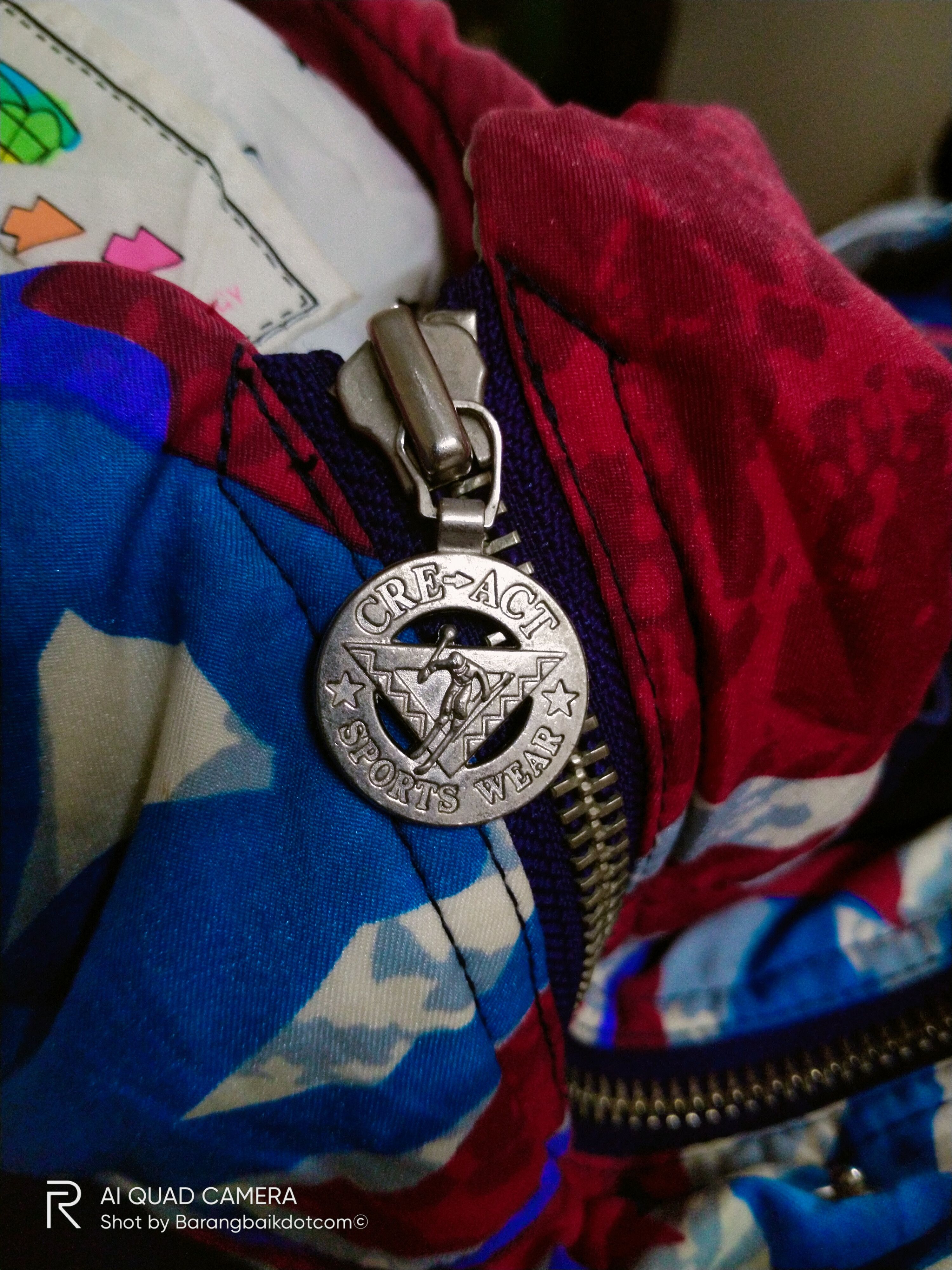 Japanese Brand × Sports Specialties Vintage 80s Retro Cre-Act sportwear ski jackets Size US L / EU 52-54 / 3 - 12 Thumbnail