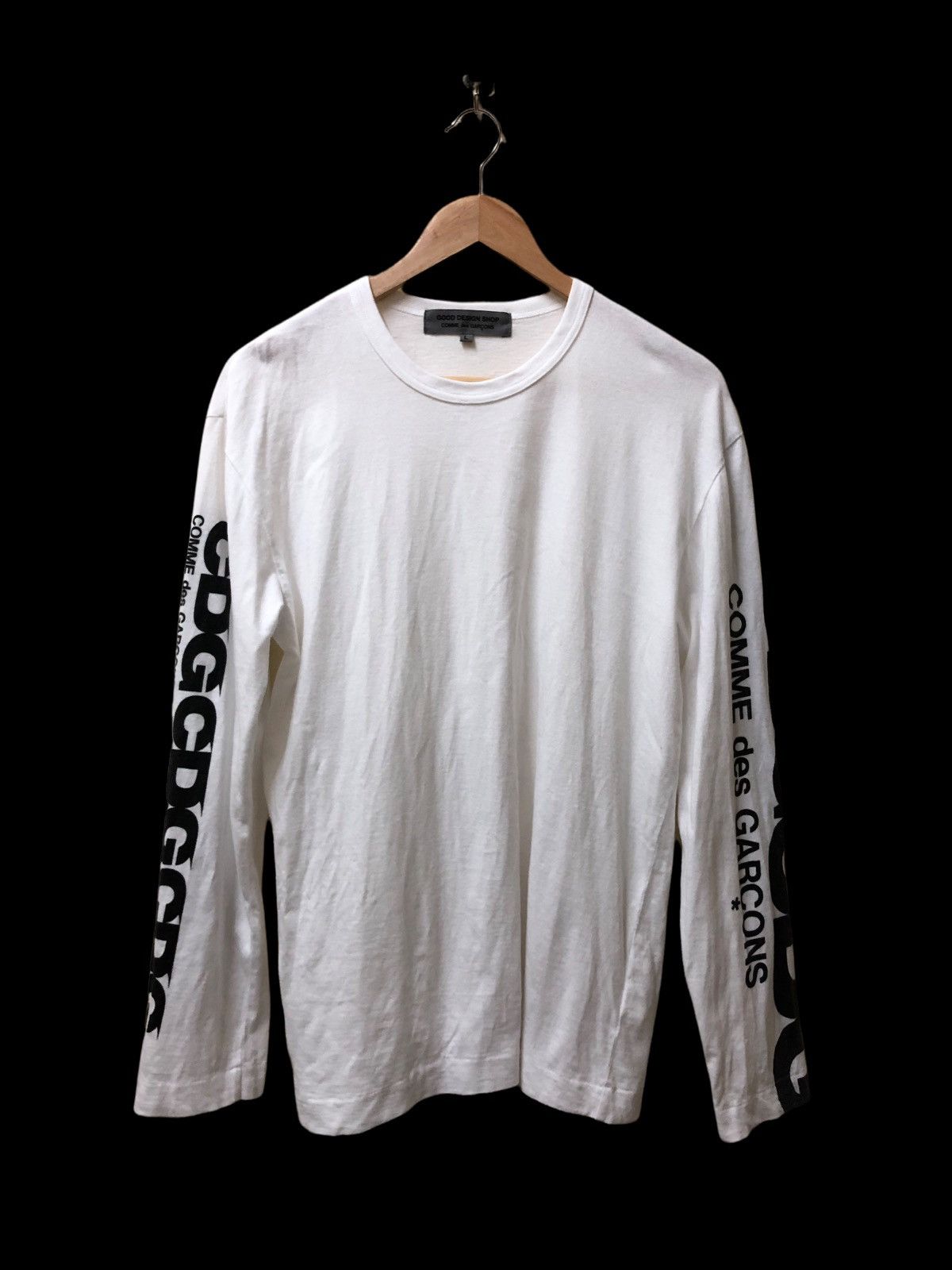 COMME DES GARÇONS AD2017 SIDE TAPE LONG SLEEVE T-SHIRT