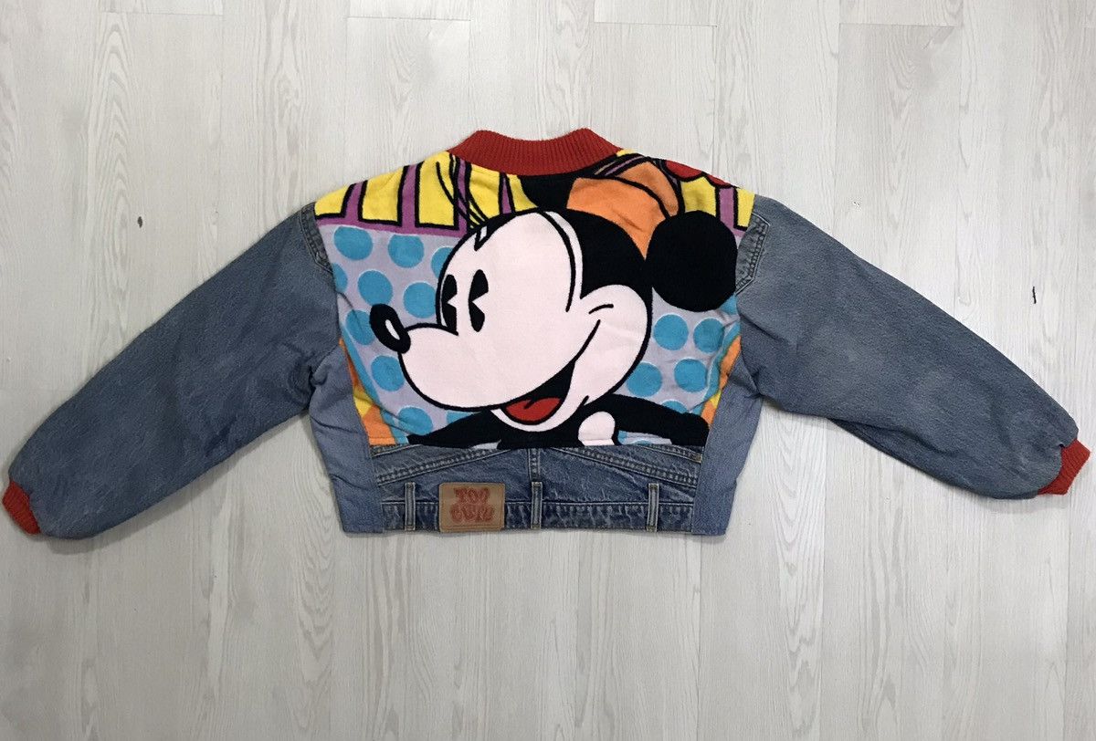 If Six Was Nine × Levi's Vintage Clothing × Vintage 💥RARE💥 Vintage 1990 Levis Denim Cropped Jacket Size L / US 10 / IT 46 - 1 Thumbnail
