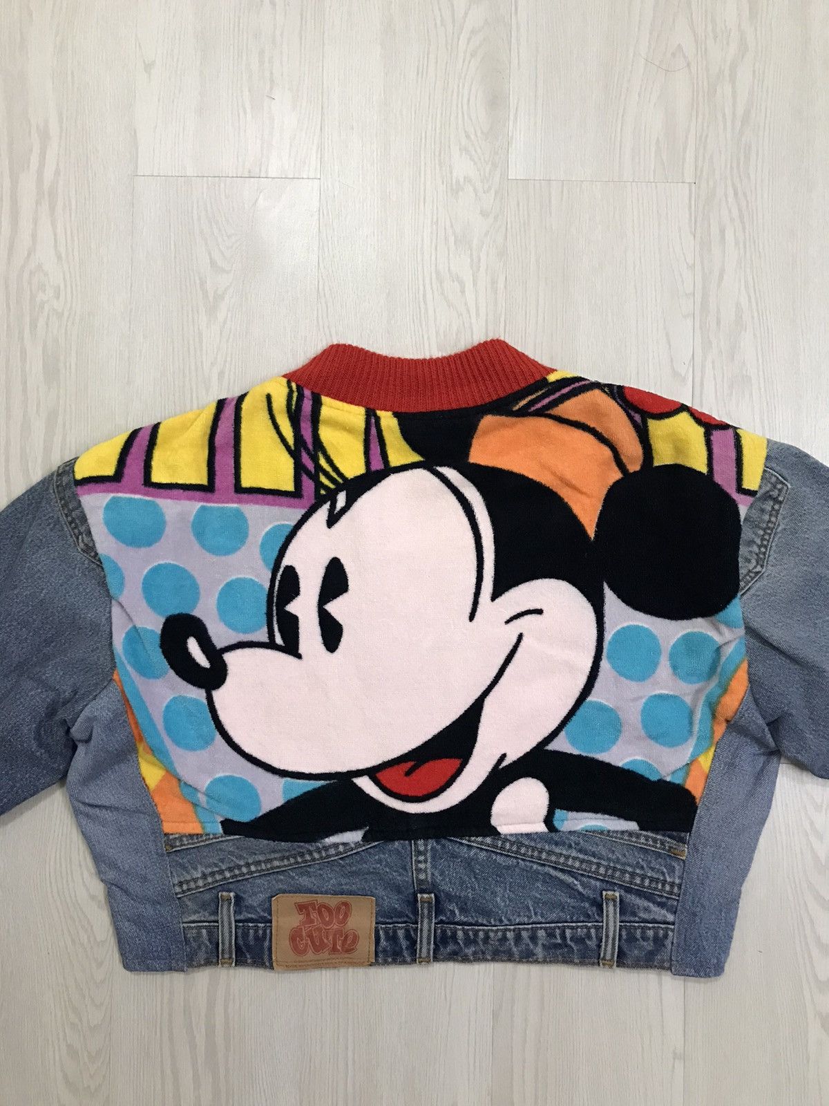 If Six Was Nine × Levi's Vintage Clothing × Vintage 💥RARE💥 Vintage 1990 Levis Denim Cropped Jacket Size L / US 10 / IT 46 - 4 Thumbnail