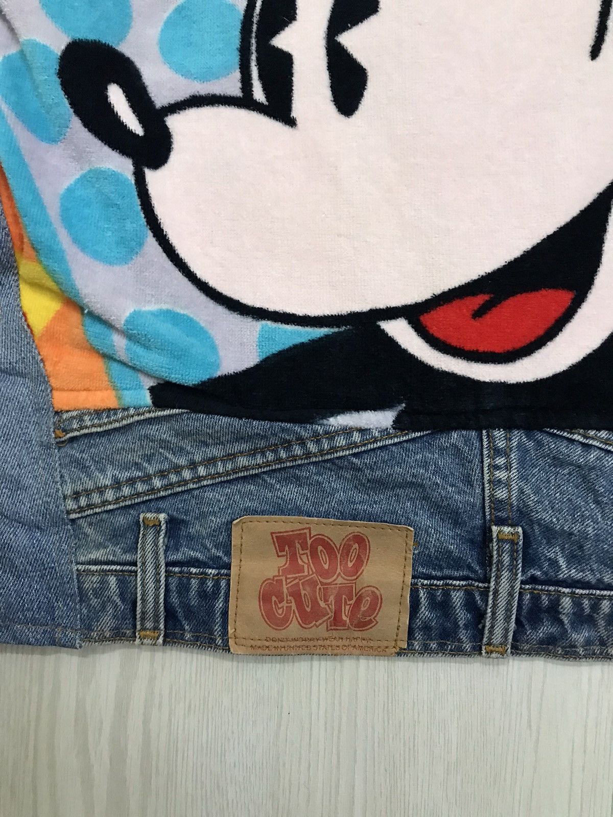 If Six Was Nine × Levi's Vintage Clothing × Vintage 💥RARE💥 Vintage 1990 Levis Denim Cropped Jacket Size L / US 10 / IT 46 - 12 Thumbnail