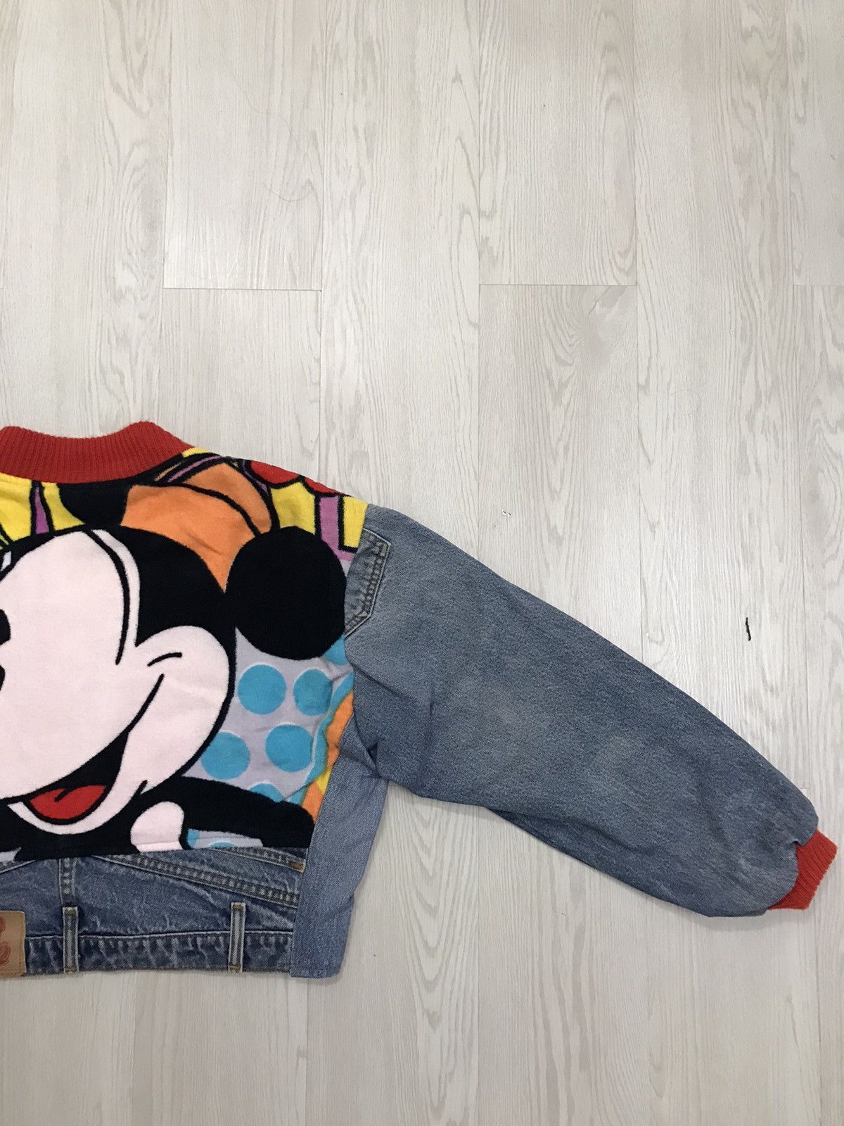 If Six Was Nine × Levi's Vintage Clothing × Vintage 💥RARE💥 Vintage 1990 Levis Denim Cropped Jacket Size L / US 10 / IT 46 - 7 Thumbnail