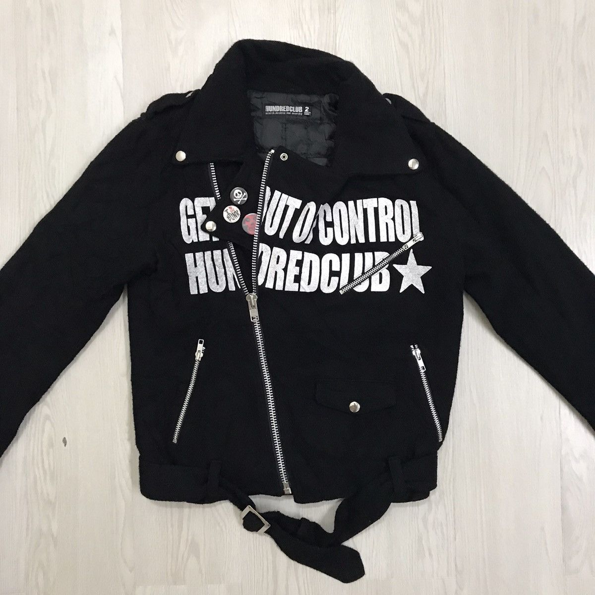 If Six Was Nine × Japanese Brand × Seditionaries 💥RARE💥 Vintage Japanese Punk Jacket Hysteric Glamour Size US M / EU 48-50 / 2 - 3 Thumbnail