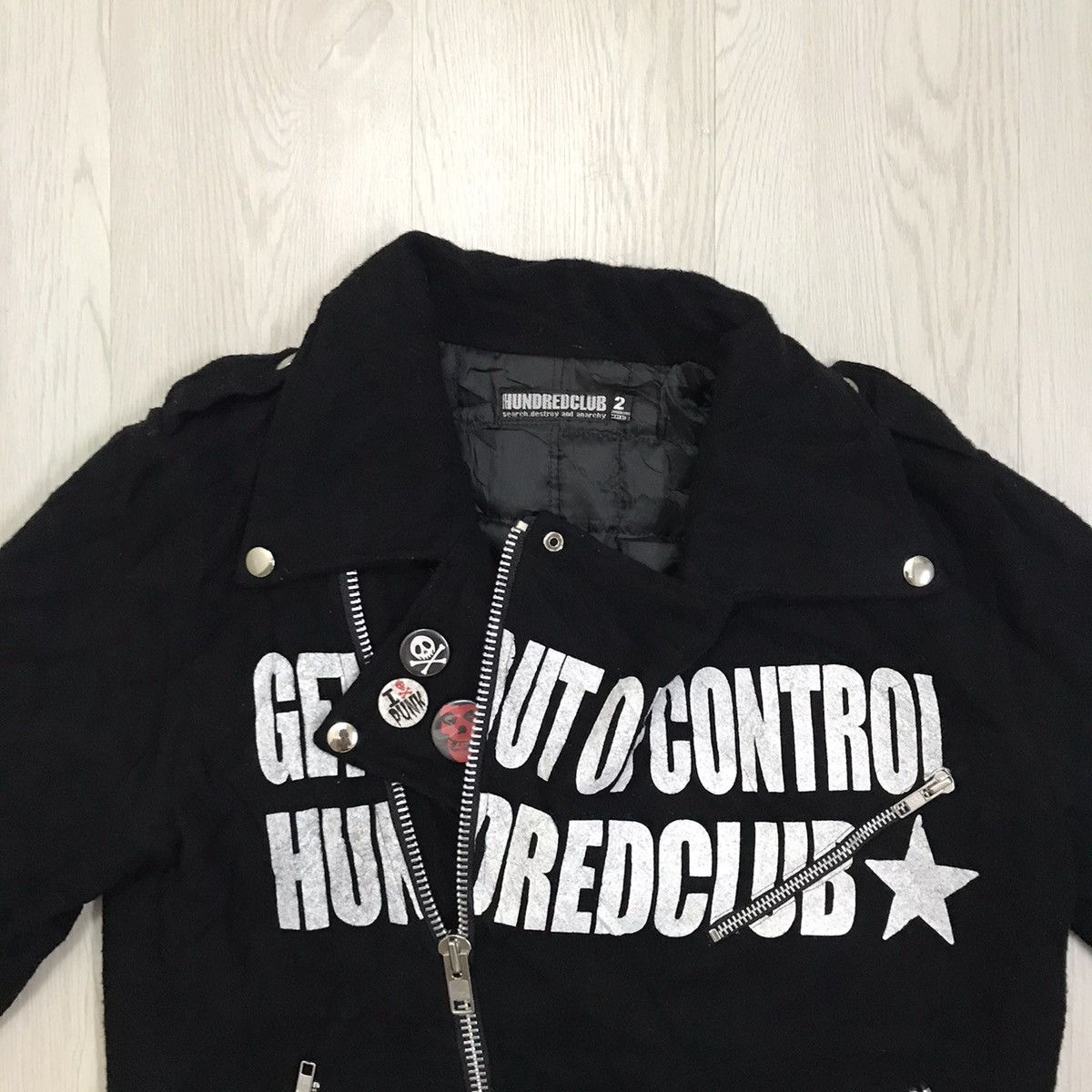 If Six Was Nine × Japanese Brand × Seditionaries 💥RARE💥 Vintage Japanese Punk Jacket Hysteric Glamour Size US M / EU 48-50 / 2 - 4 Thumbnail