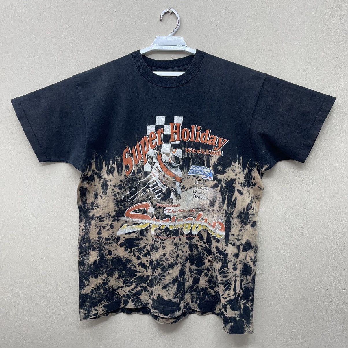 Vintage Vintage 90s The Mile At Springfield Acid Wash R.K.Stratman Size US XL / EU 56 / 4 - 1 Thumbnail