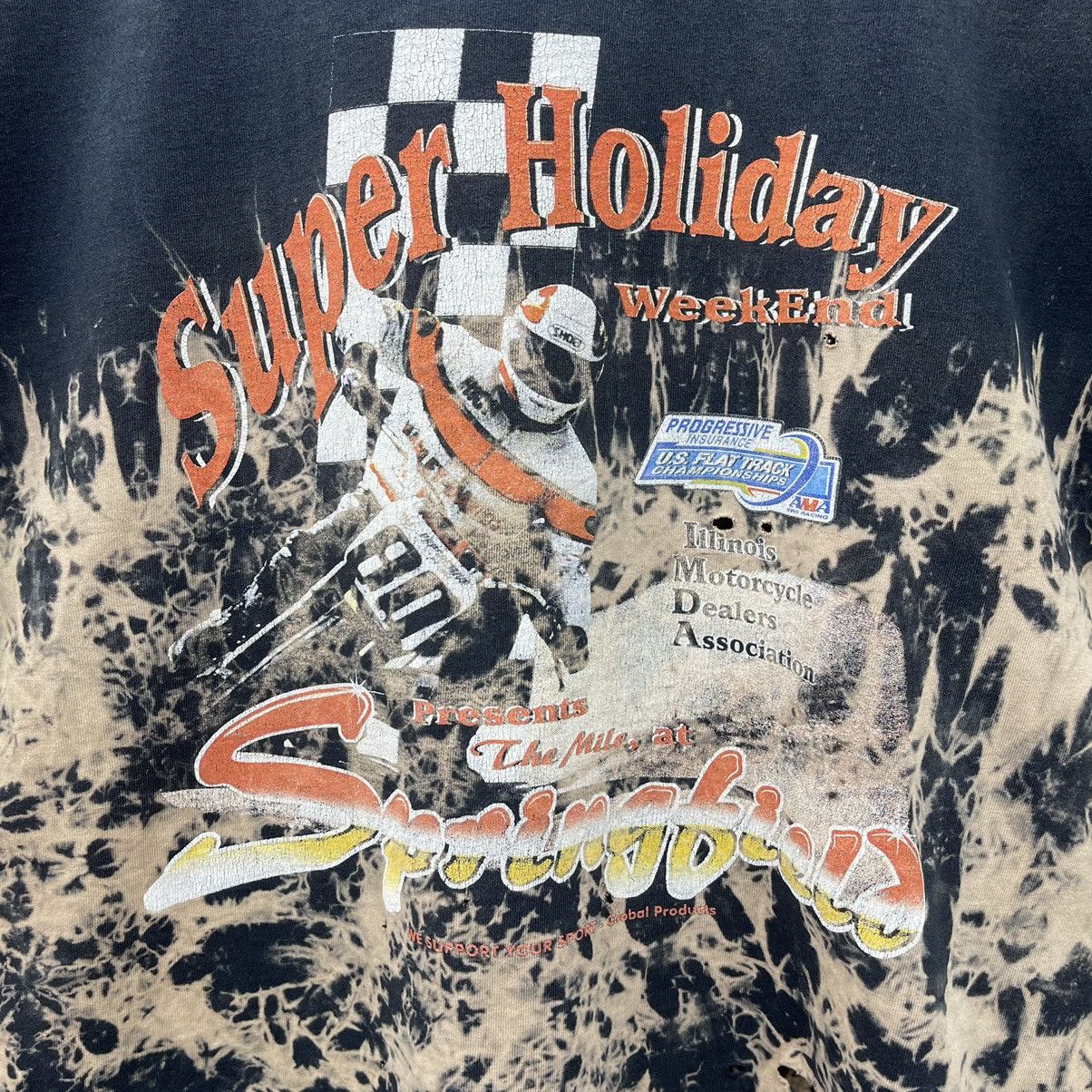 Vintage Vintage 90s The Mile At Springfield Acid Wash R.K.Stratman Size US XL / EU 56 / 4 - 2 Thumbnail
