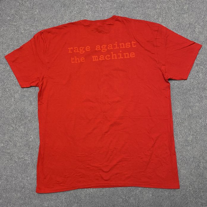 Rage against the machine best sale red star t shirt