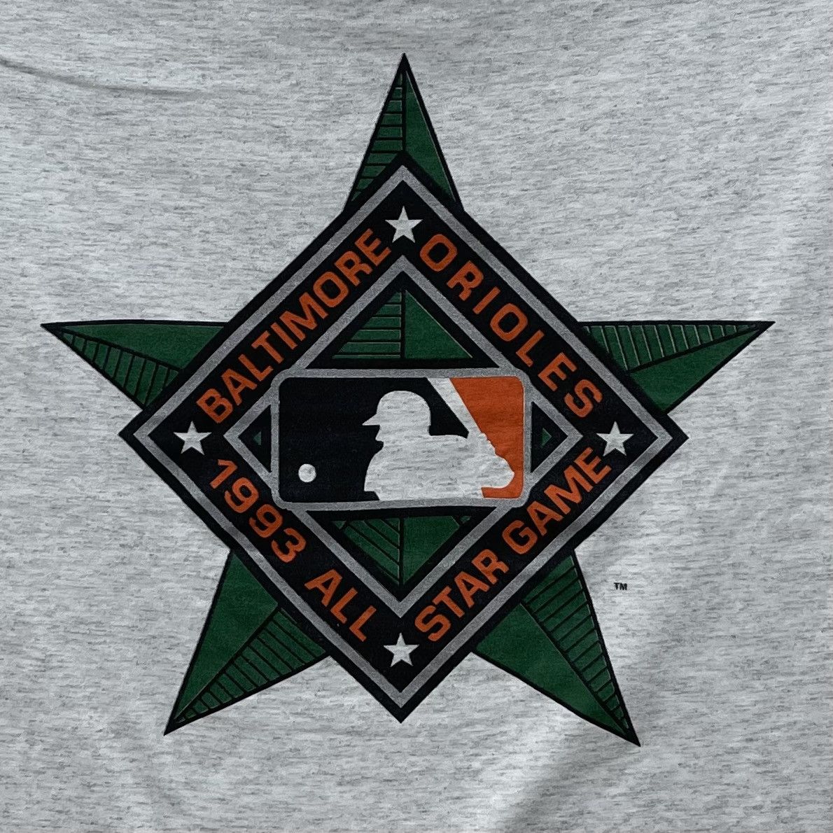 Vintage VINTAGE 90s T SHIRT BALTIMORE ORIOLES 1993 ALL STAR GAME Size US L / EU 52-54 / 3 - 2 Thumbnail