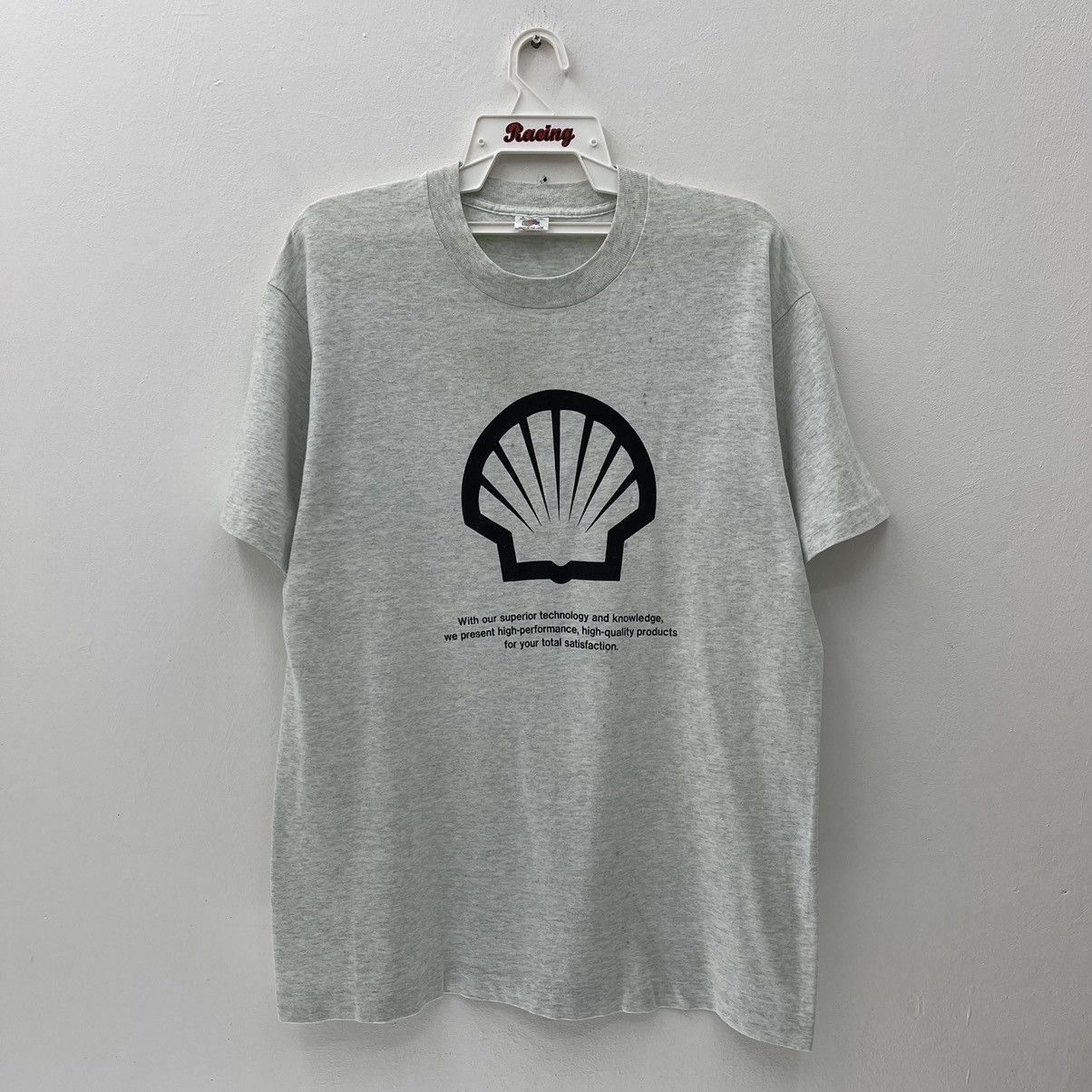 Other Vintage Shell Fruit Of The Loom T-Shrit Big Logo Size US L / EU 52-54 / 3 - 1 Thumbnail