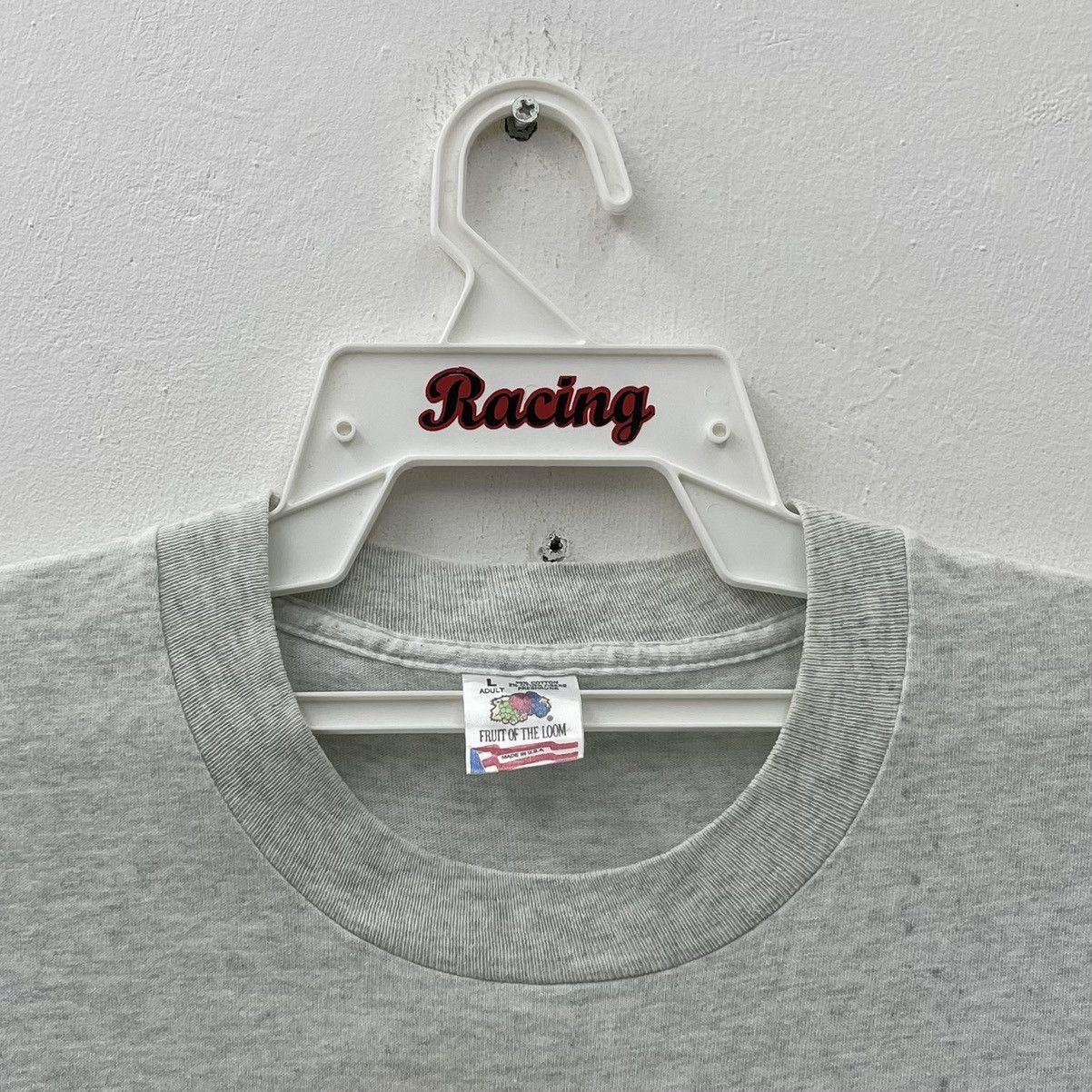 Other Vintage Shell Fruit Of The Loom T-Shrit Big Logo Size US L / EU 52-54 / 3 - 6 Thumbnail