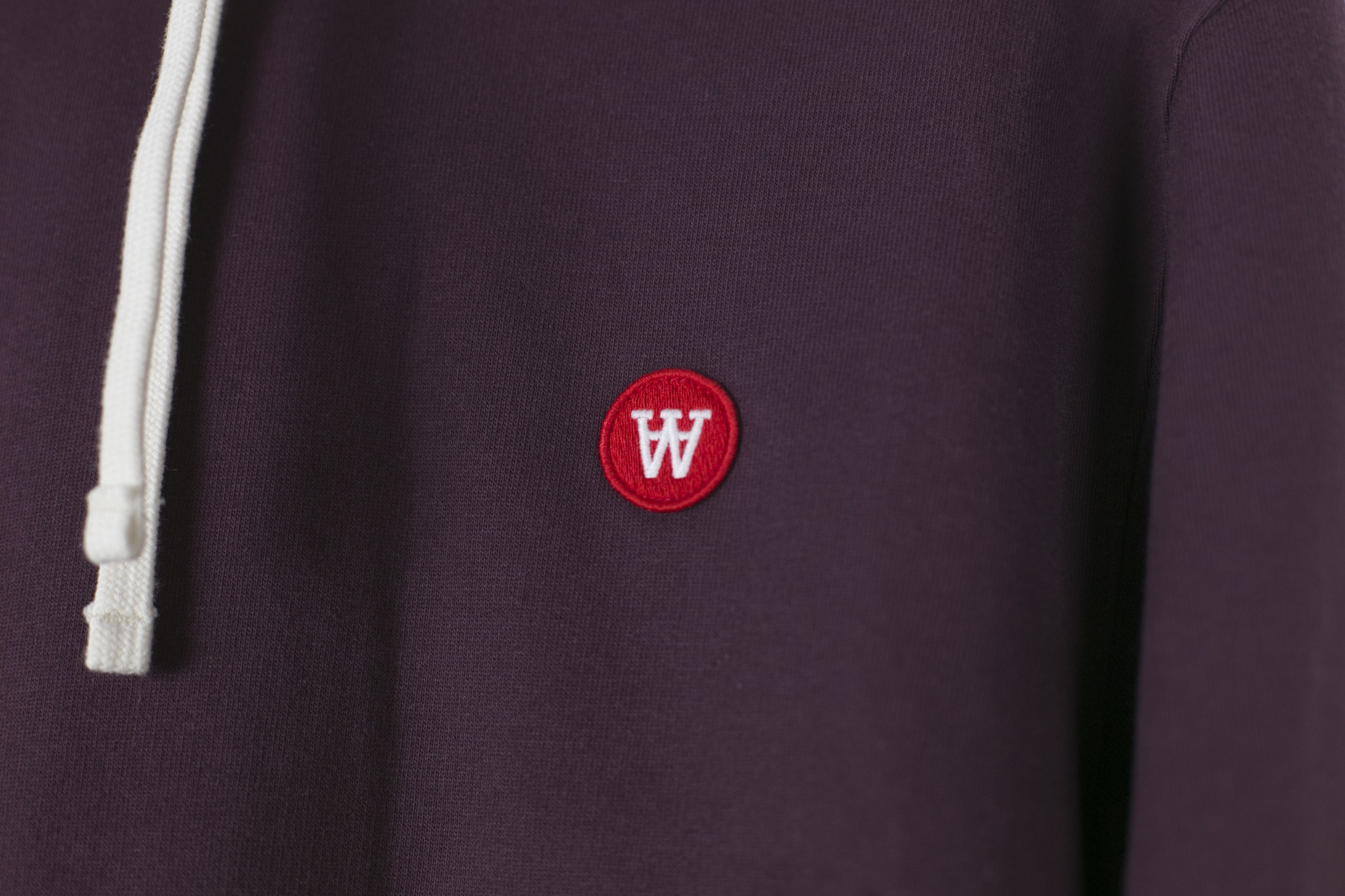 Wood Wood New WOOD WOOD Ian Hoodie Double A Burgundy Size S Size US S / EU 44-46 / 1 - 2 Thumbnail