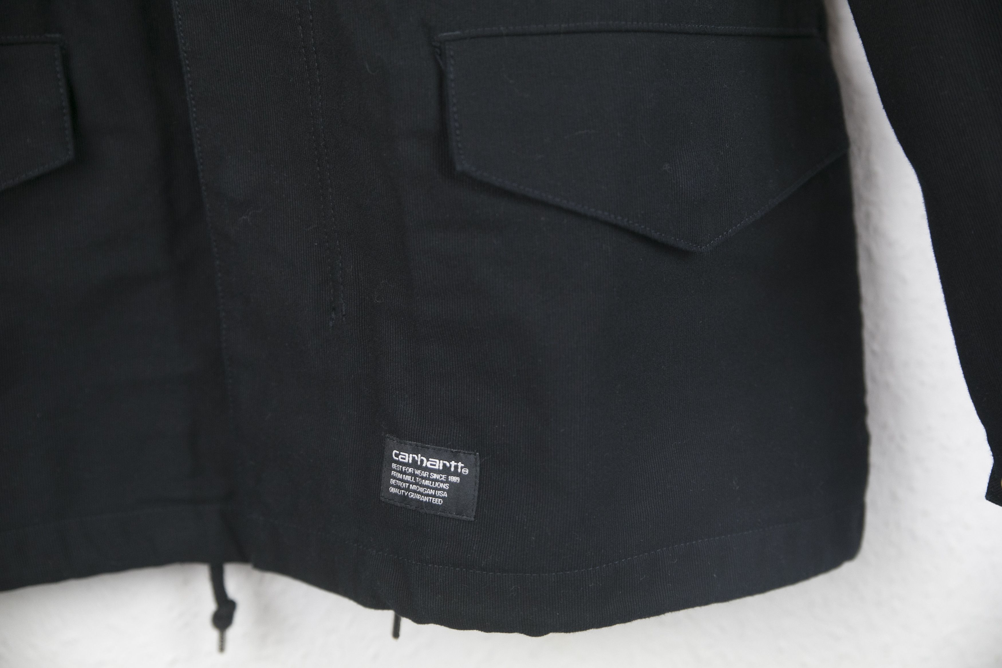 Carhartt Wip NWT Carhartt WIP MISSION JACKET Size L Black Field jacket Size US L / EU 52-54 / 3 - 3 Thumbnail