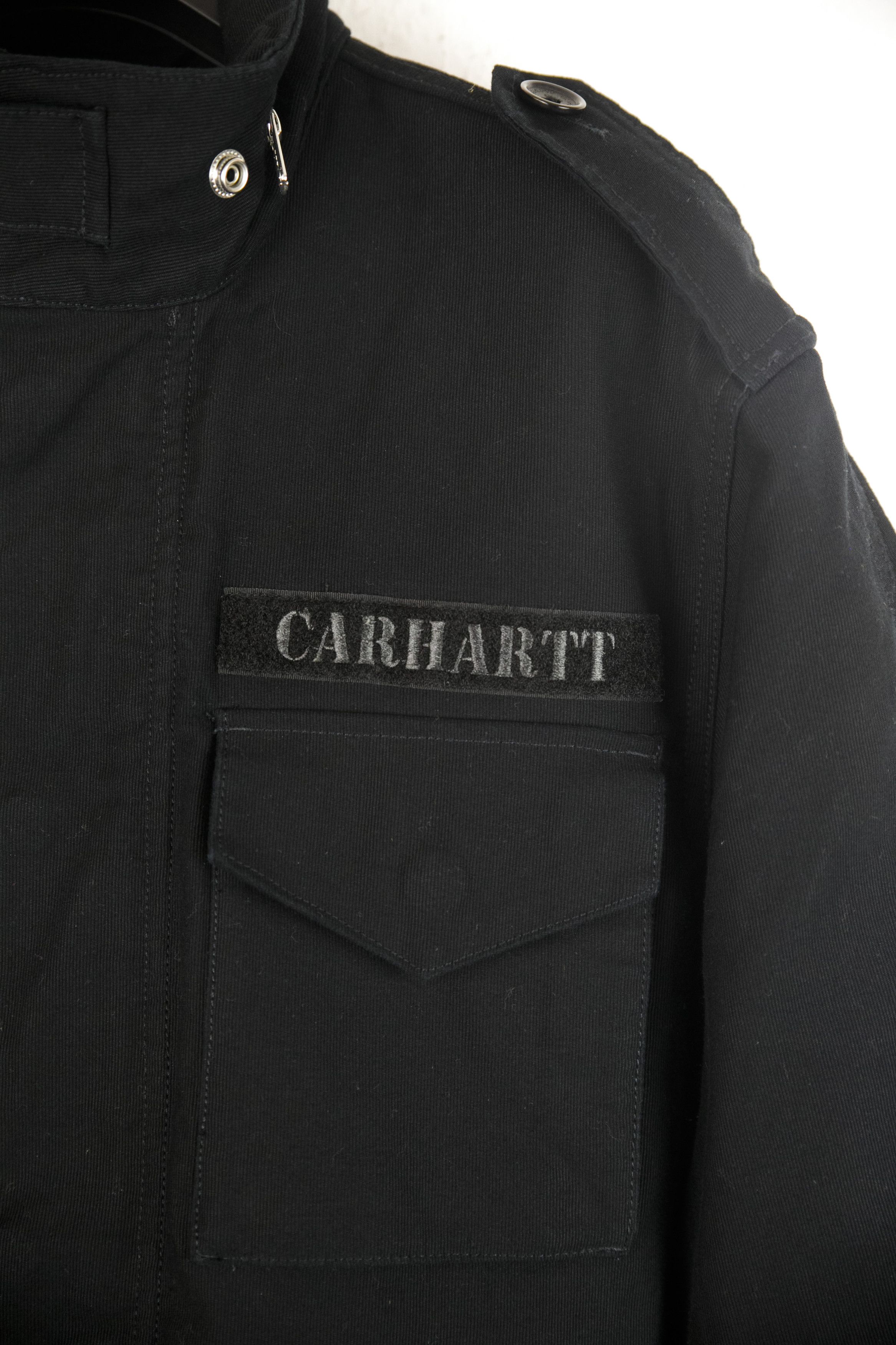 Carhartt Wip NWT Carhartt WIP MISSION JACKET Size L Black Field jacket Size US L / EU 52-54 / 3 - 2 Thumbnail