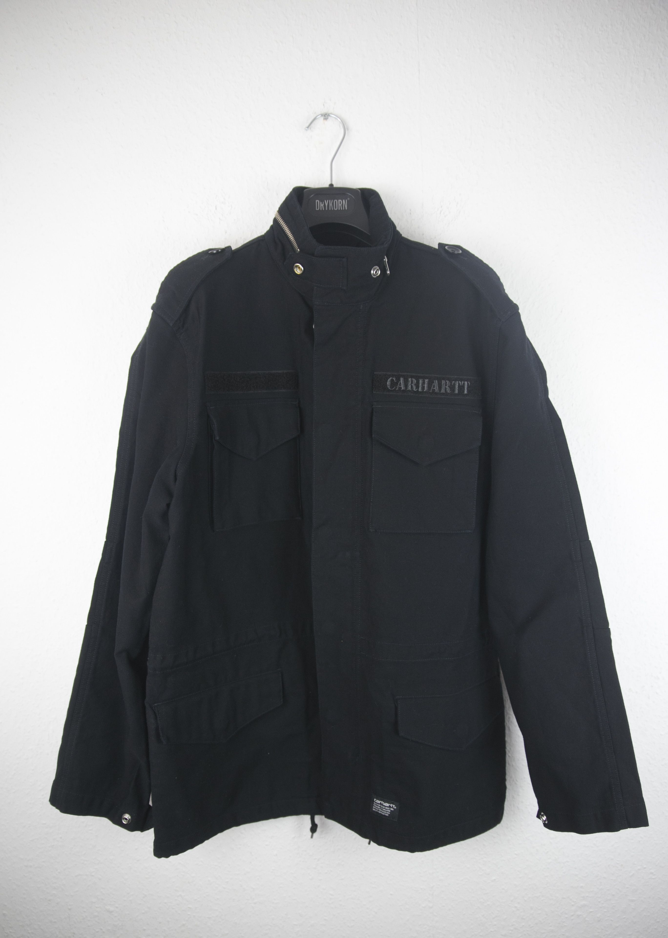 Carhartt Wip NWT Carhartt WIP MISSION JACKET Size L Black Field jacket Size US L / EU 52-54 / 3 - 1 Thumbnail