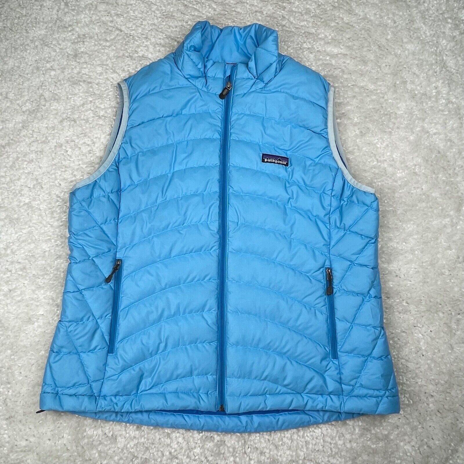 Patagonia Patagonia Vest Womens Large Blue Sleeveless Jacket Puffer