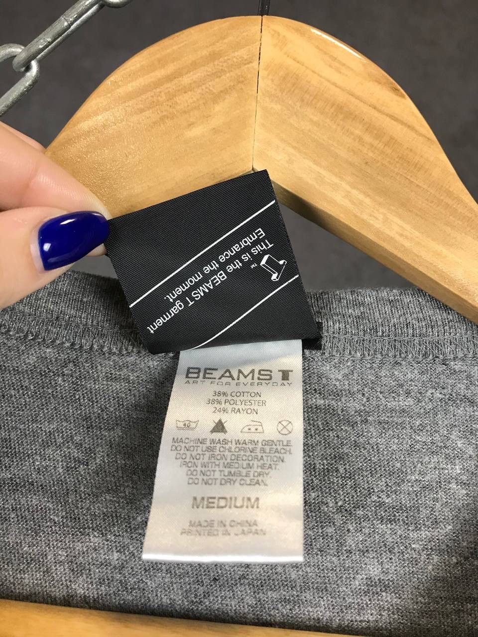 Beams Plus Beams T art for everyday Japanese brand streetwear bear tee Size US S / EU 44-46 / 1 - 4 Thumbnail