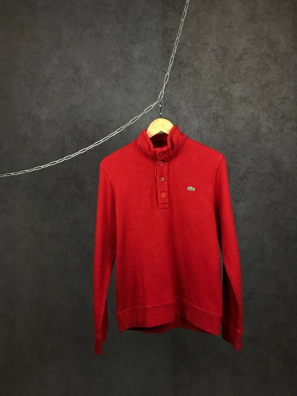 Lacoste Lacoste vintage luxury wool sweater Size US S / EU 44-46 / 1 - 1 Thumbnail