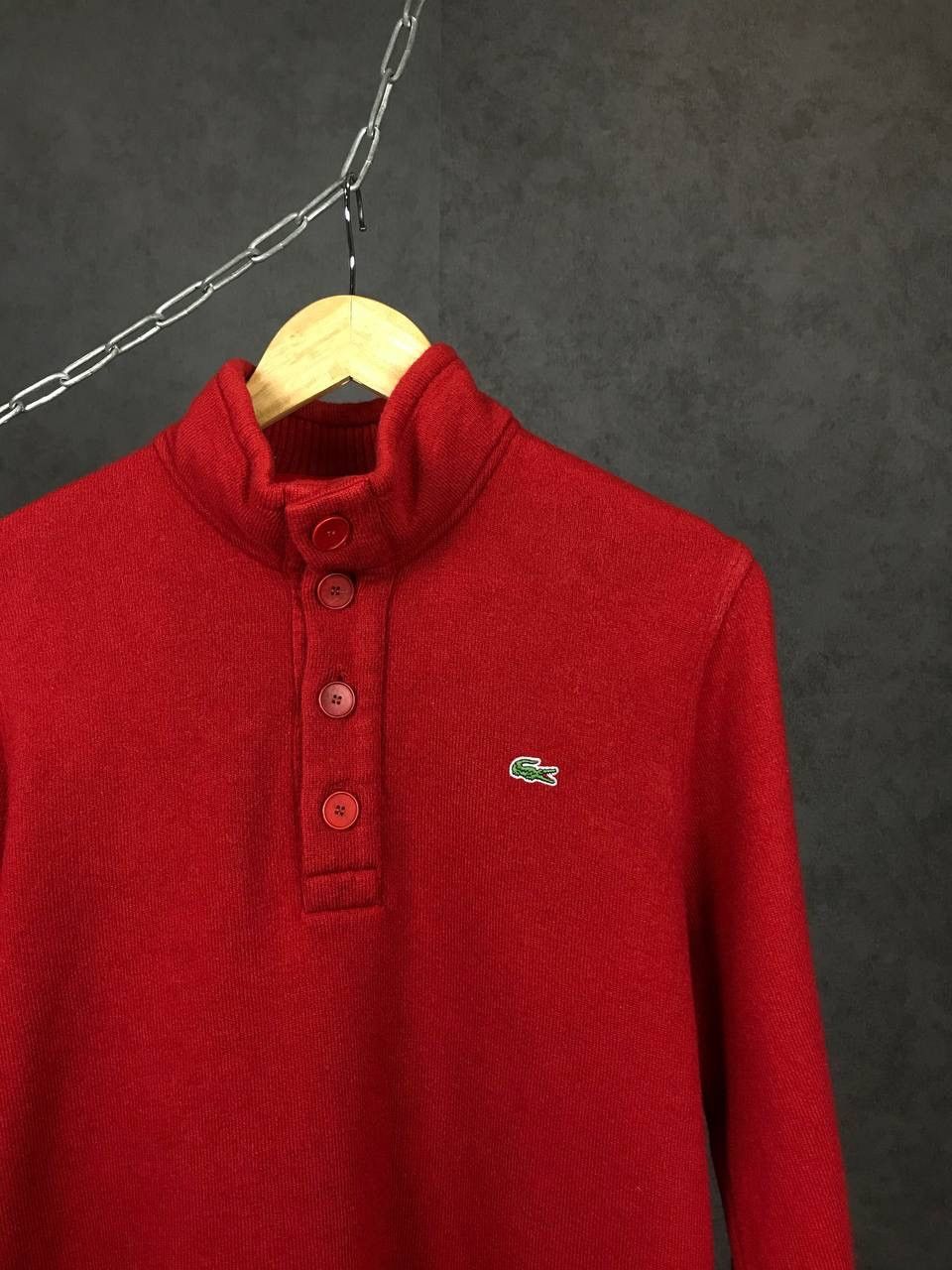 Lacoste Lacoste vintage luxury wool sweater Size US S / EU 44-46 / 1 - 2 Thumbnail